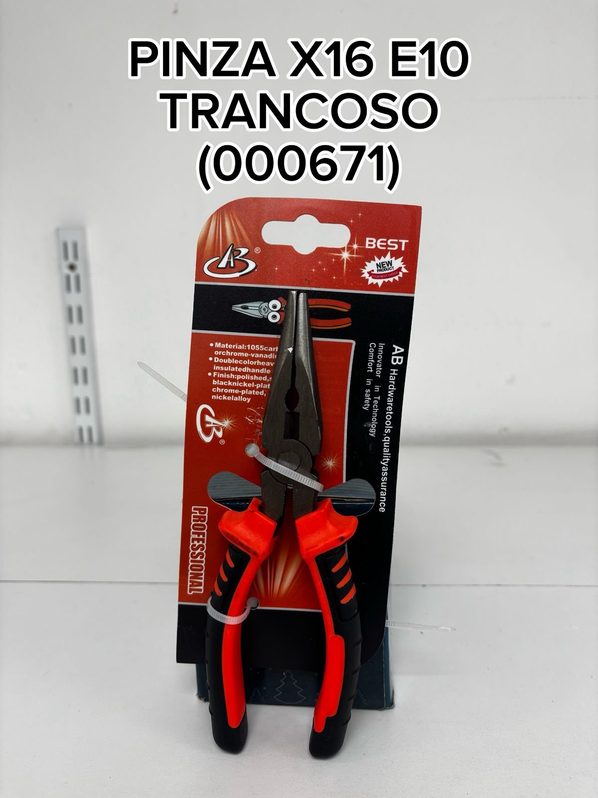 PINZA X 16" E10 TRANCOSO