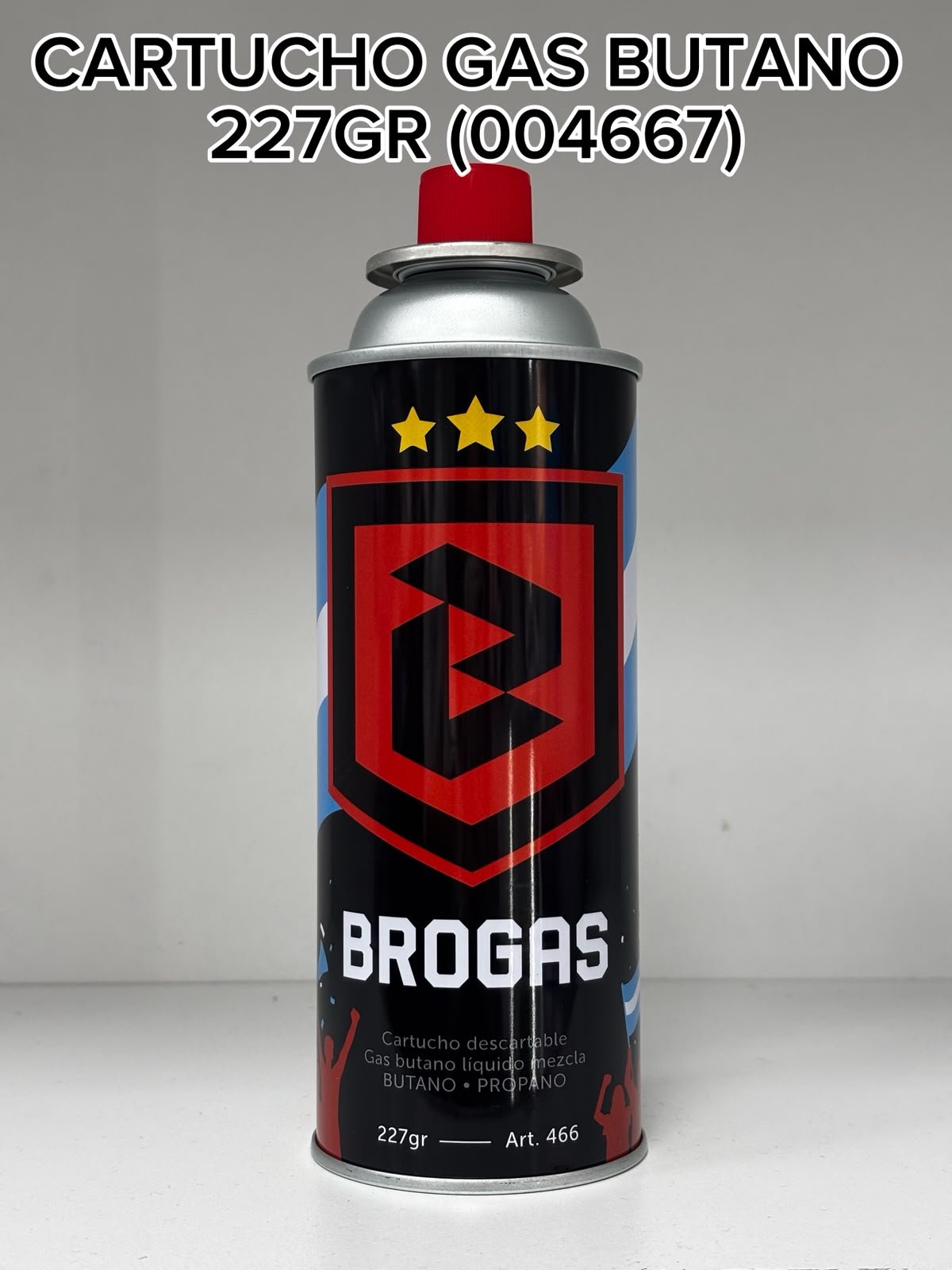 CARTUCHO GAS BUTANO 227GR