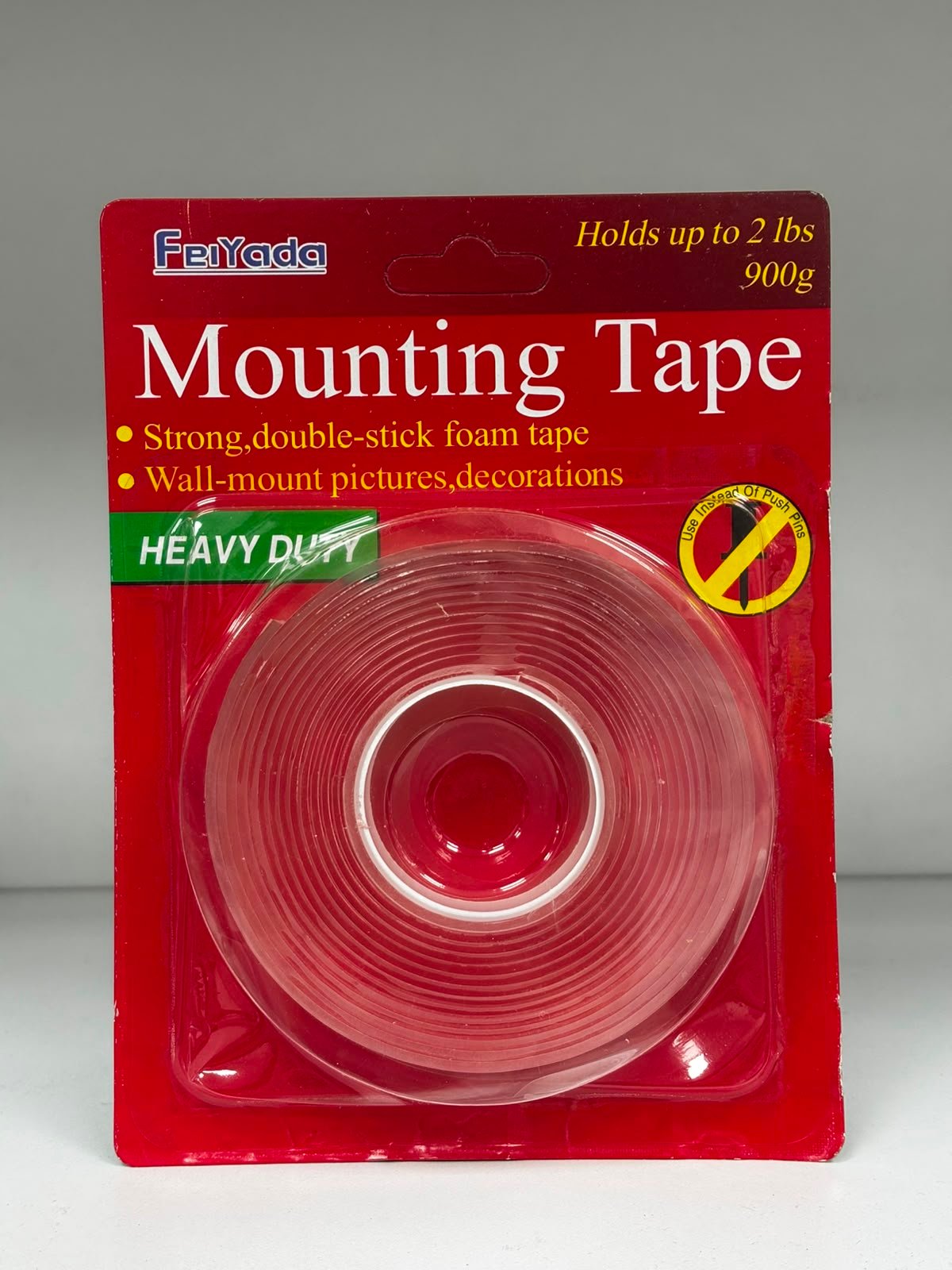 CINTA DOBLE FAZ TRANSP. 18MM X3M FYD-068/23503