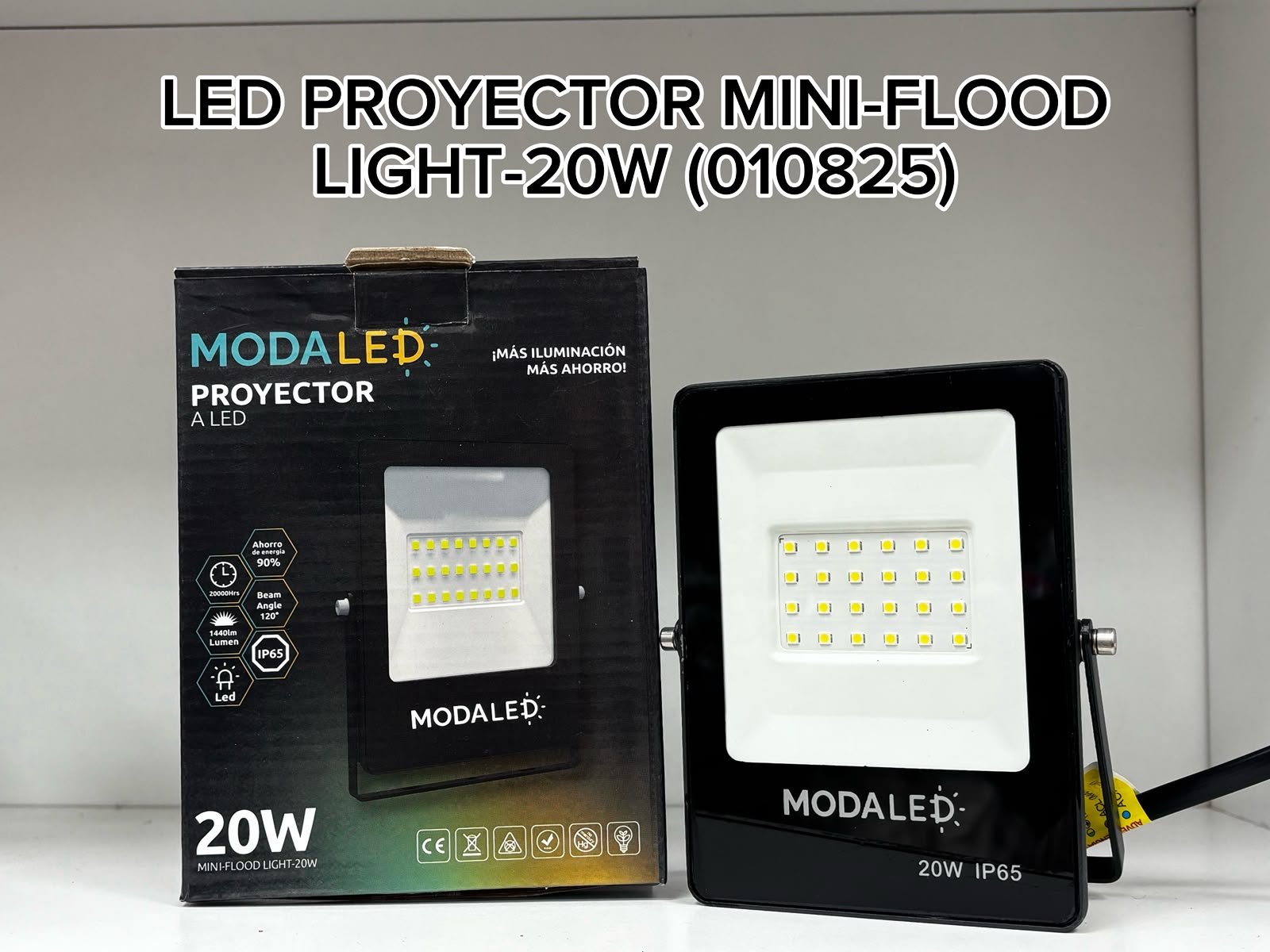 LED PROYECTOR MINI-FLOOD LIGHT-20W-60