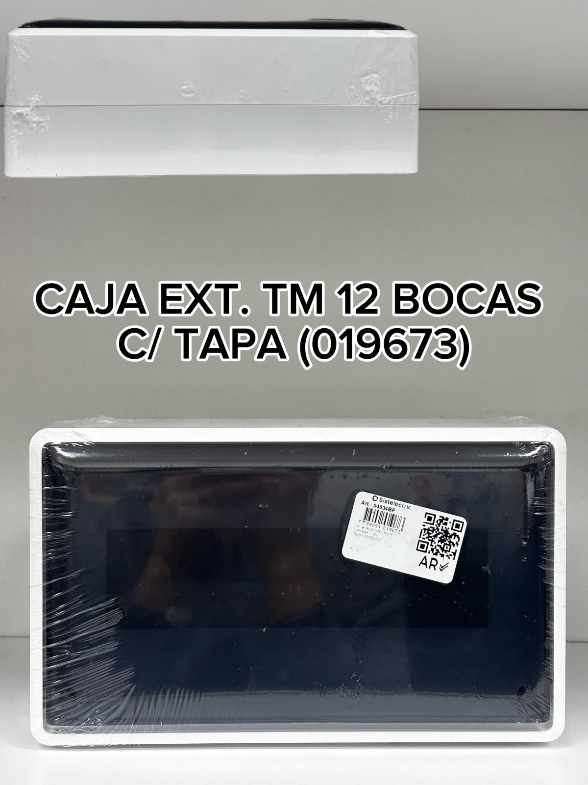 CAJA EXT. TM 12 BOCAS C/ TAPA FUME-BCA 04534BF