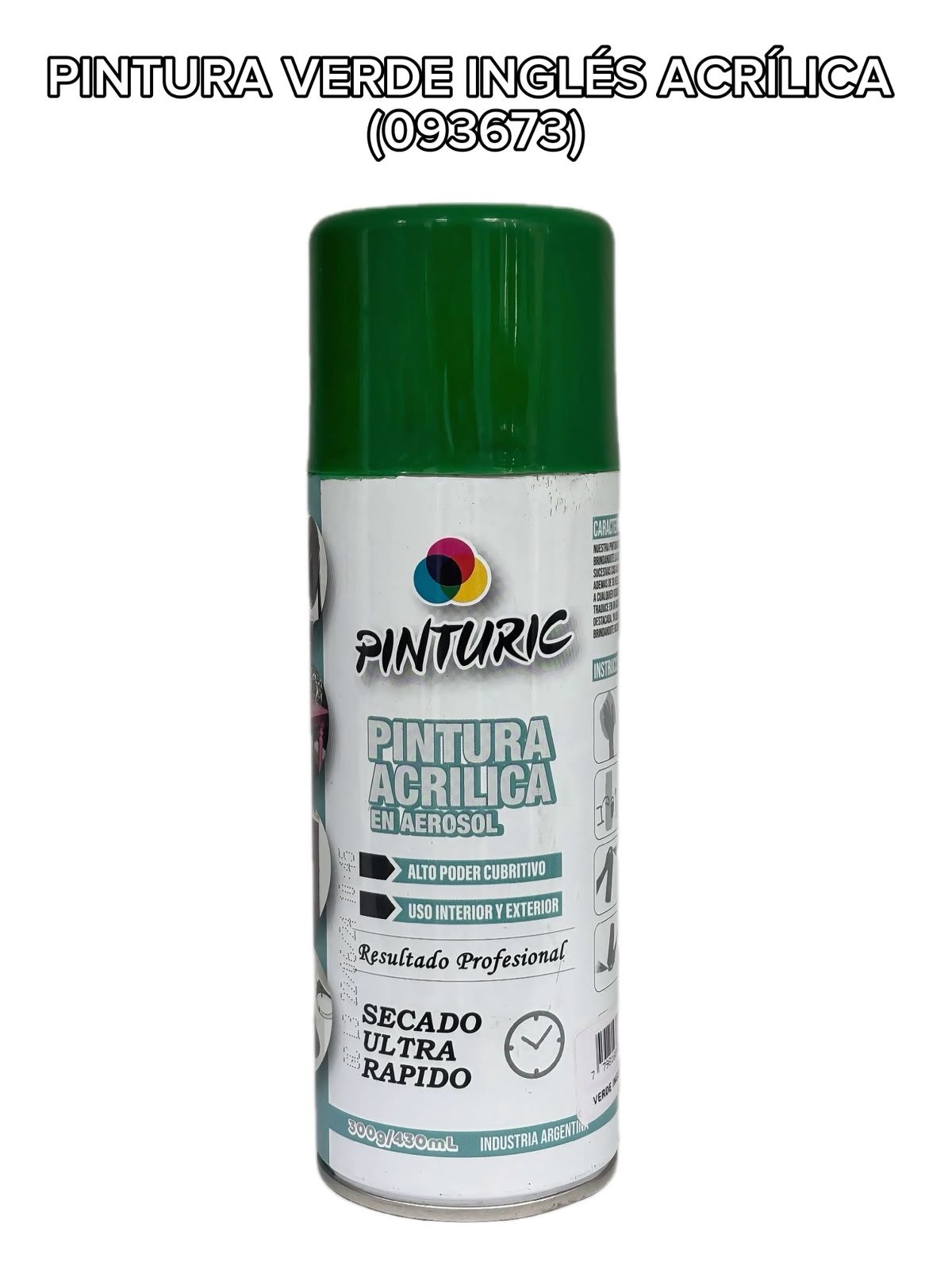 PINTURA VERDE INGLES ACRILICA 430ML