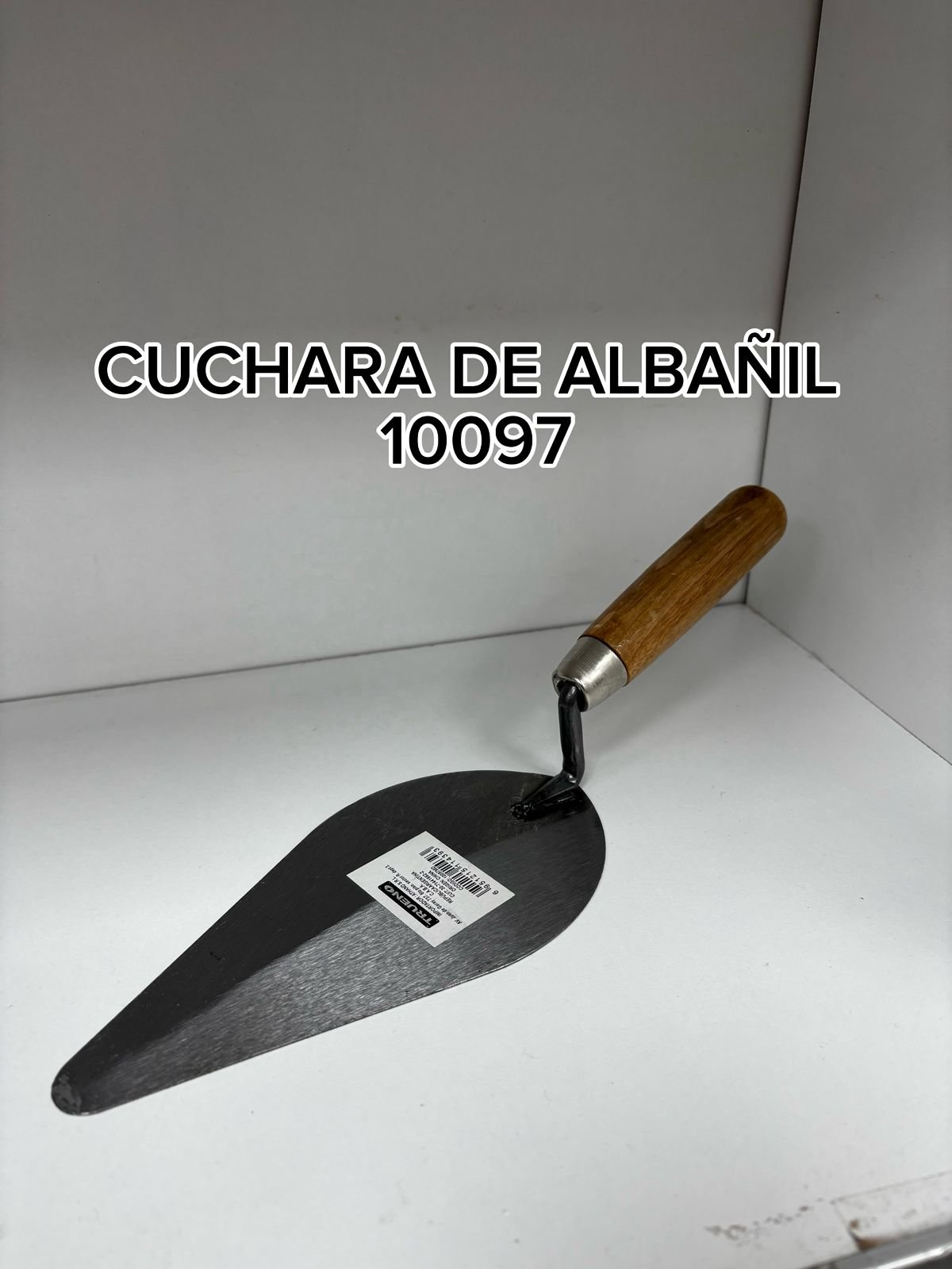 CUCHARA DE ALBAÑIL 18CM 10097-120