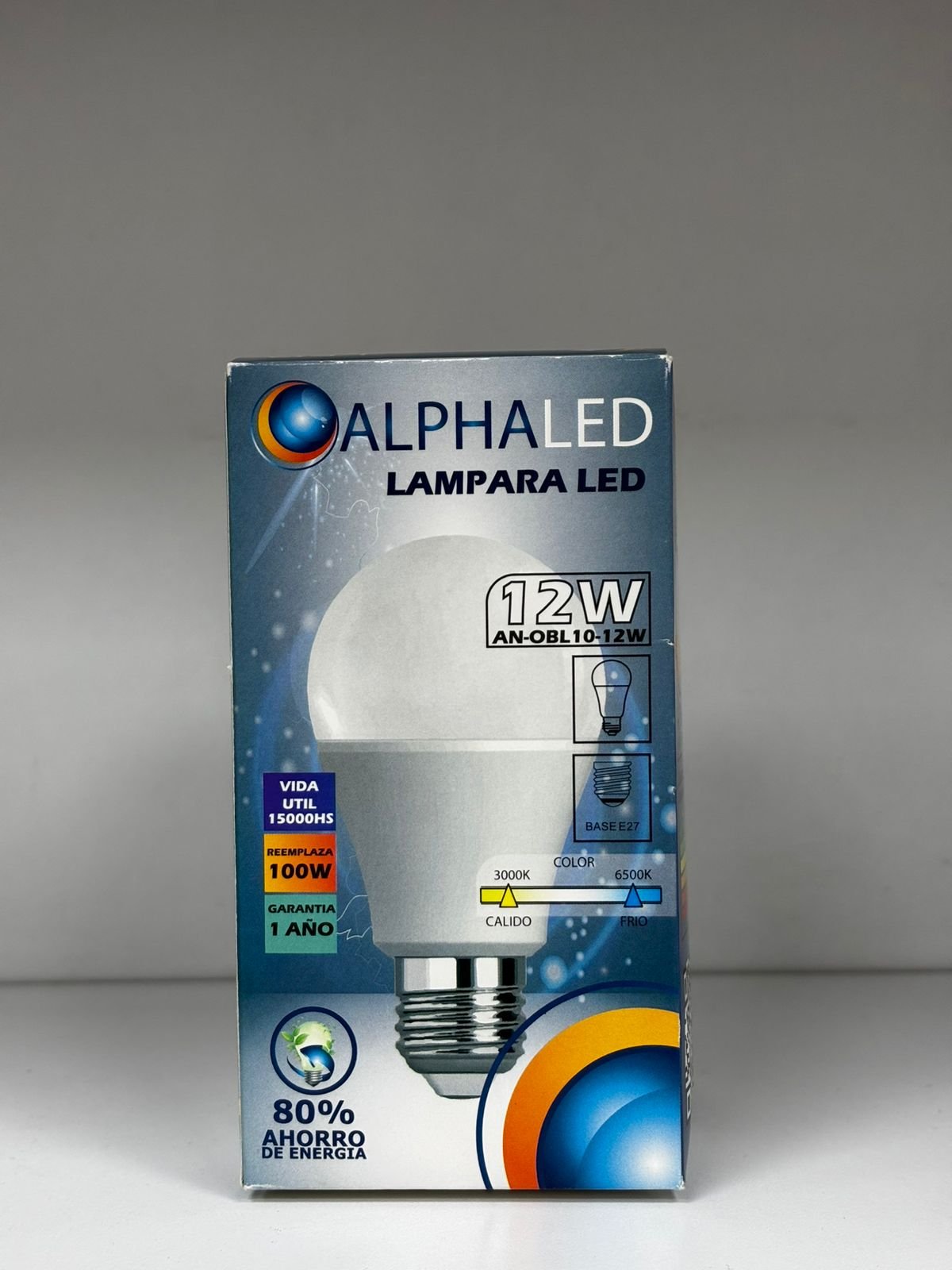 LAMPARA LED ALPHALED 12W CALIDA-100