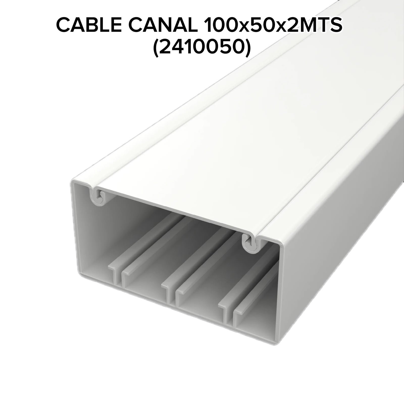 CABLE CANAL SISTELECTRIC 100X50X2MTS 2410050-6