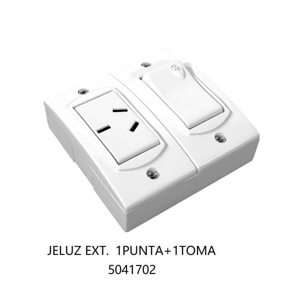 PUNTO+TOMA EXTERIO JELUZ MX93