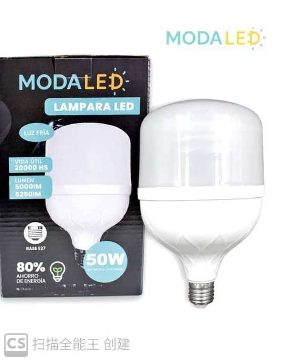 LAMPARA LED HI POWER 50W AN-OBL13-B-50W-6500K-30