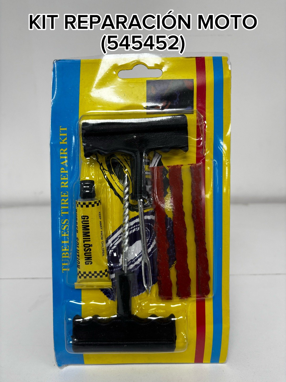 KIT REPARACION MOTO TUBELESS HT25