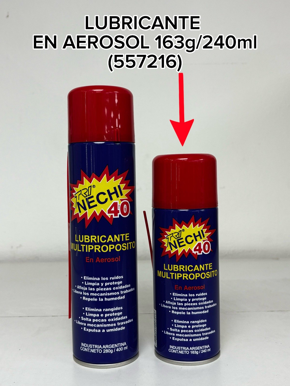 LUBRICANTE NECHI 240CC AEROSOL