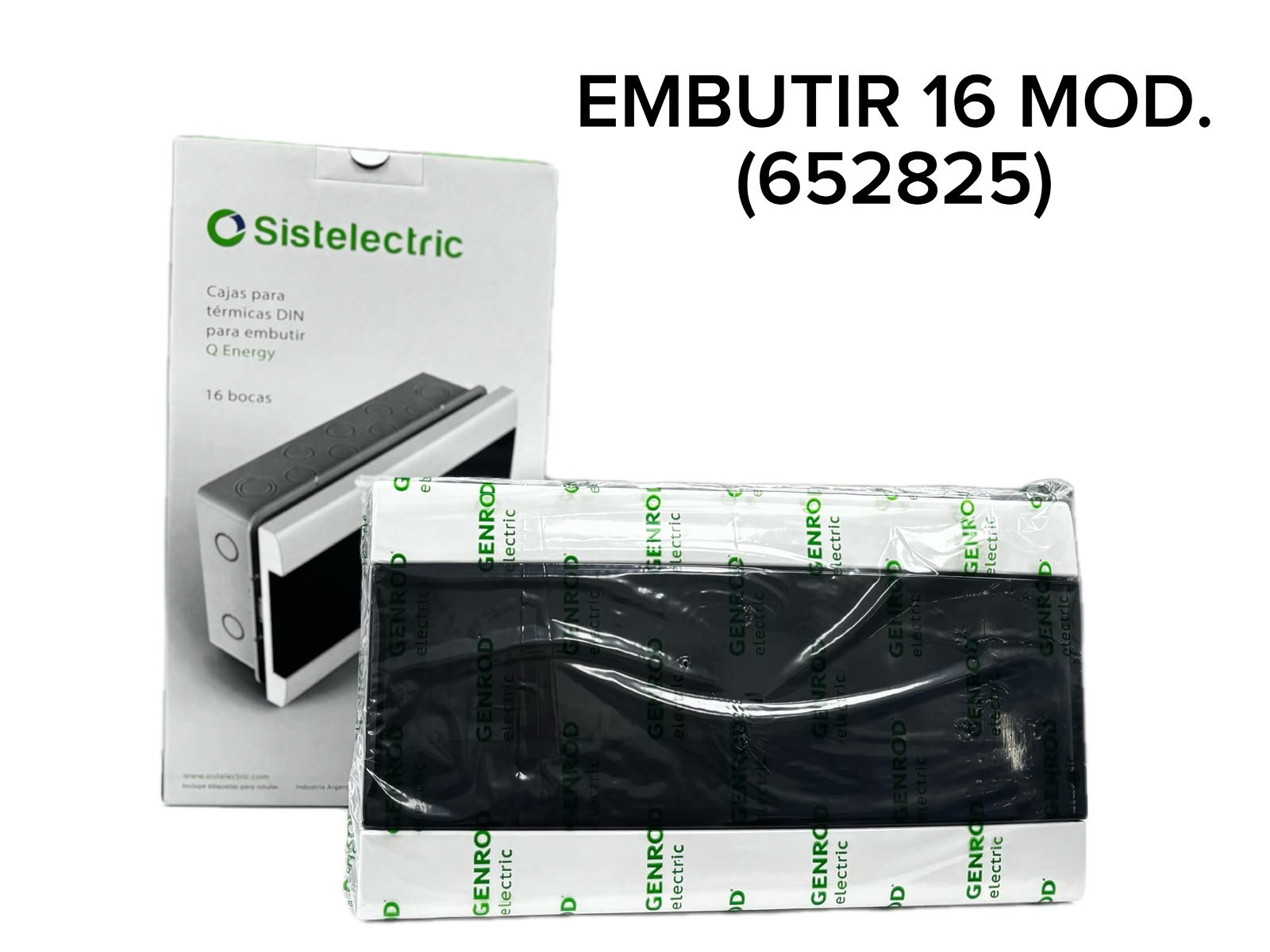 EMBUTIR 16 MOD. DIN BCA. Y FUME SISTELECTRIC 04800