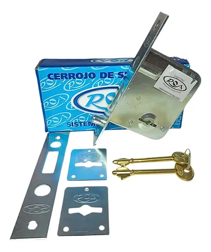 CERROJO DE EMB PARA PORTON CORREDIZO 4 SEGUROS