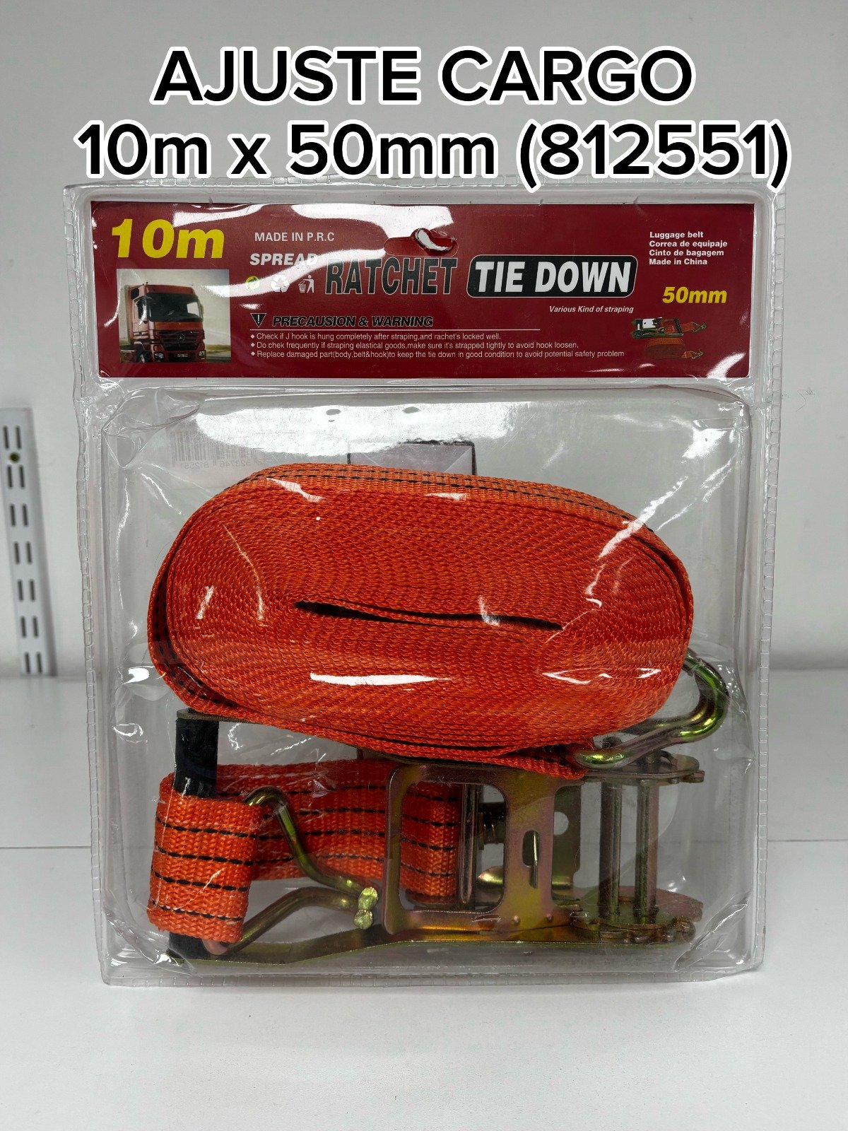 AJUSTE CARGO 10MX50MM TIE DOWN