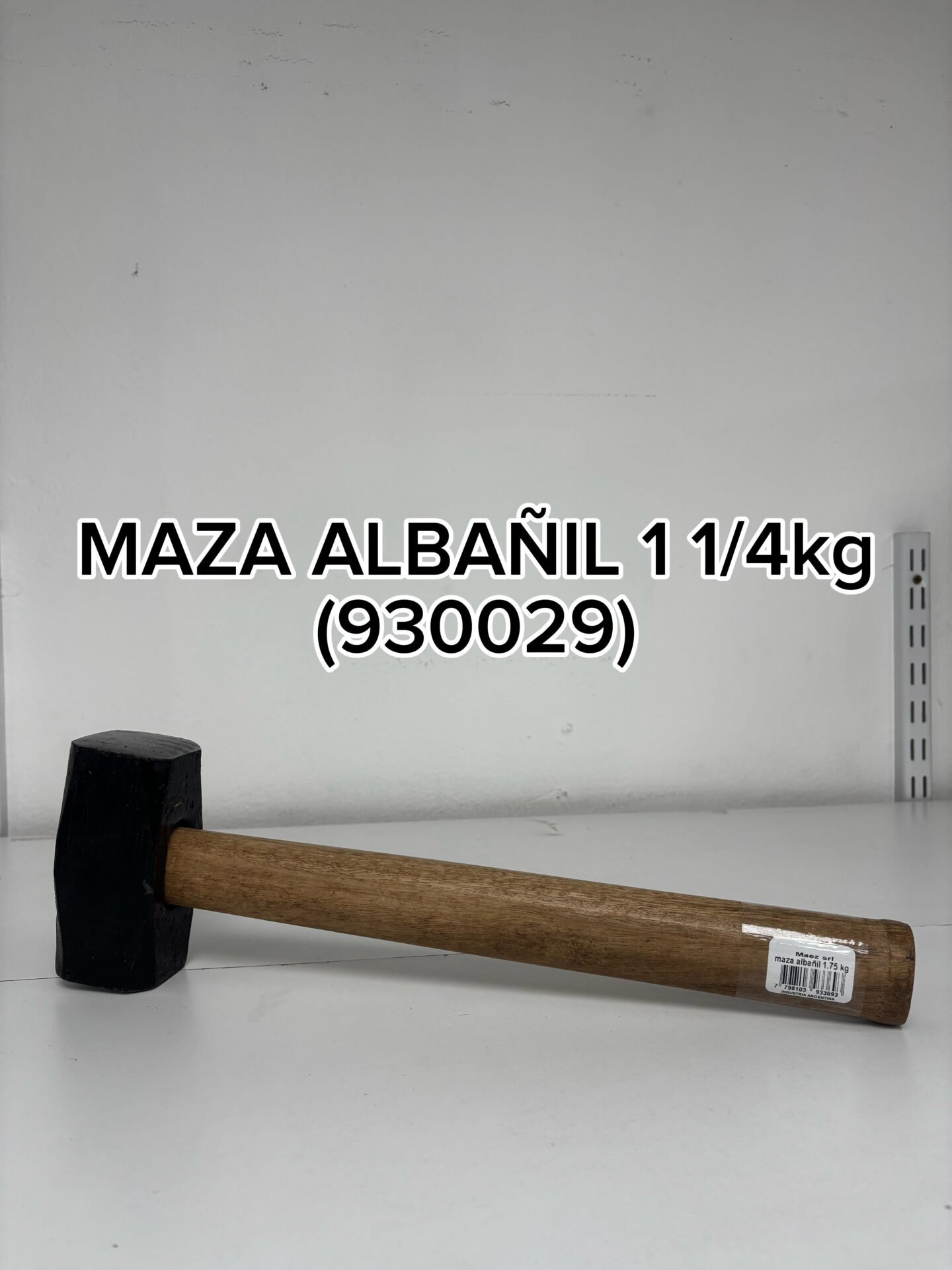 MAZA ALBAÑIL 1 1/4KG MAEZ
