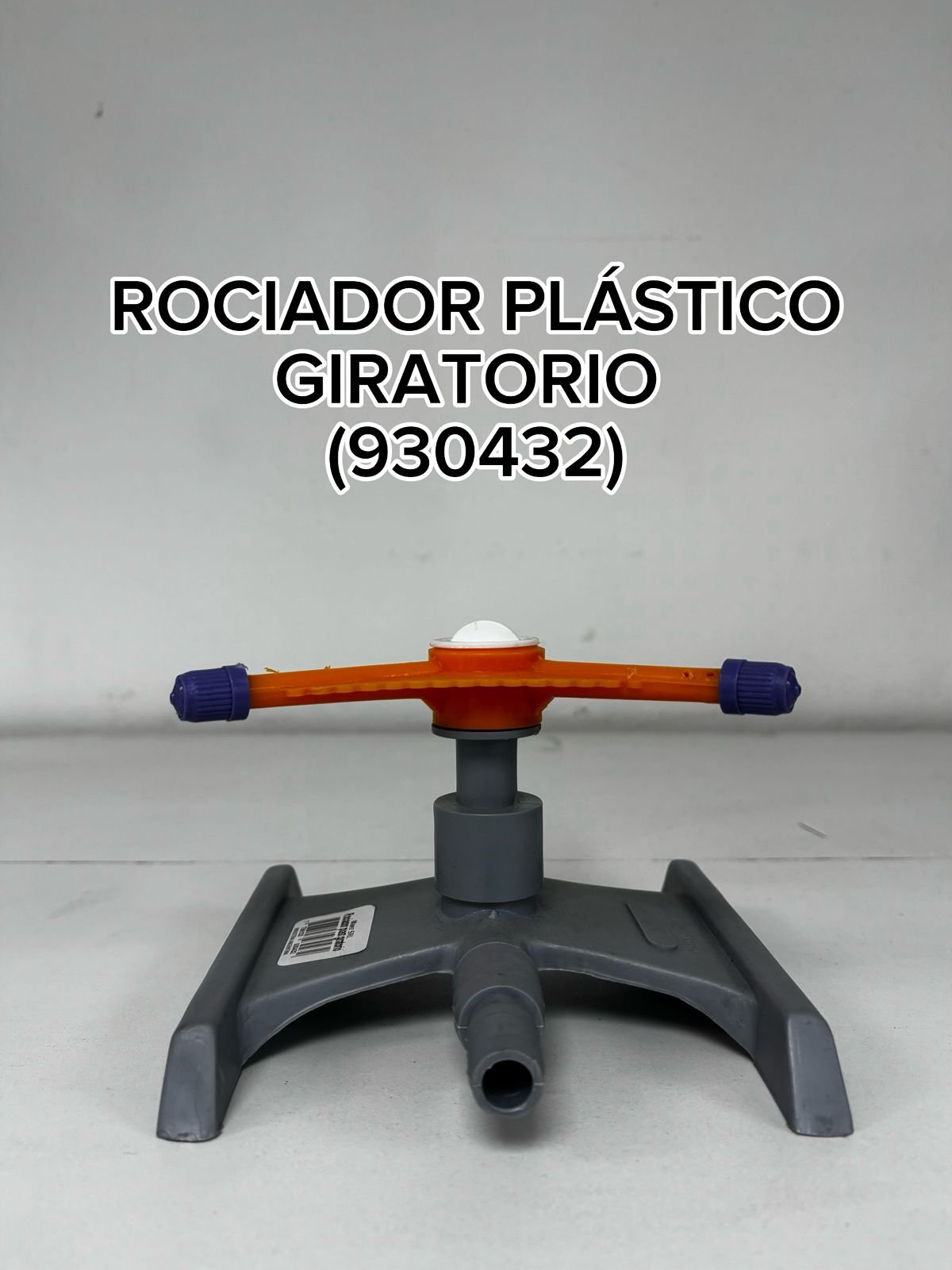 ROCIADOR PLASTICO GIRATORIO