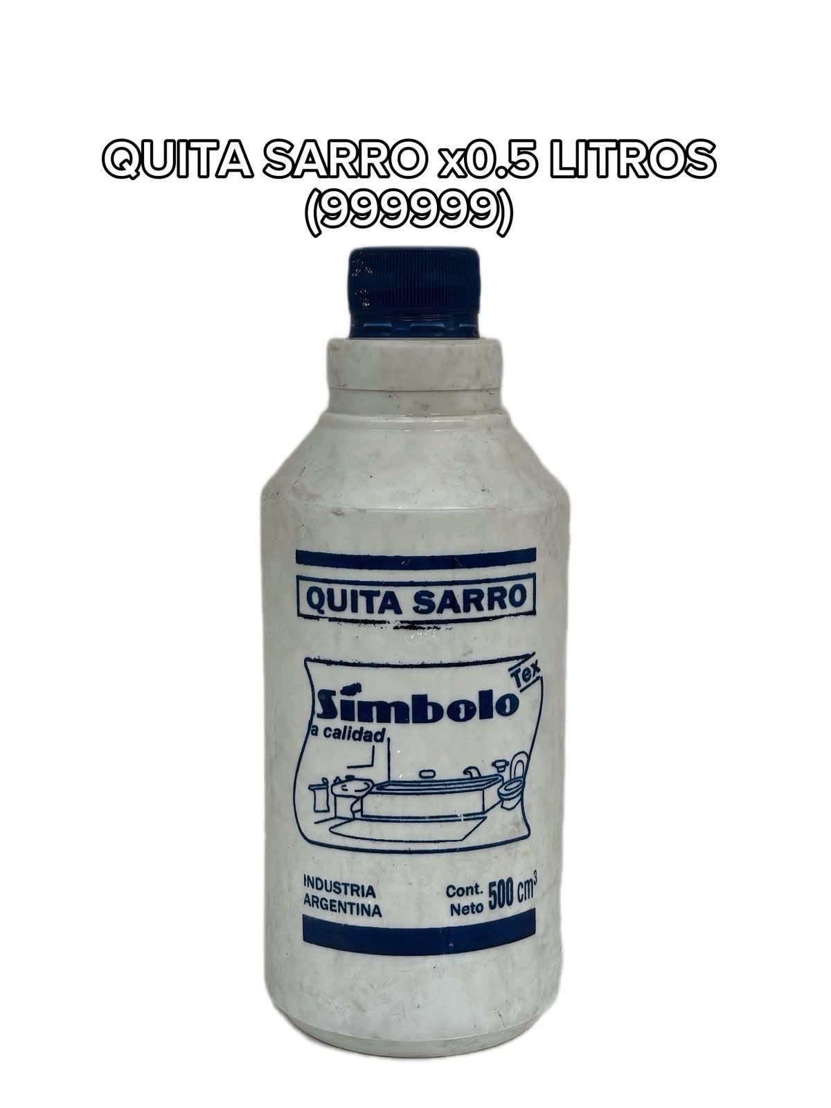 QUITA SARRO X0.5LITROS SIMBOLO 999999