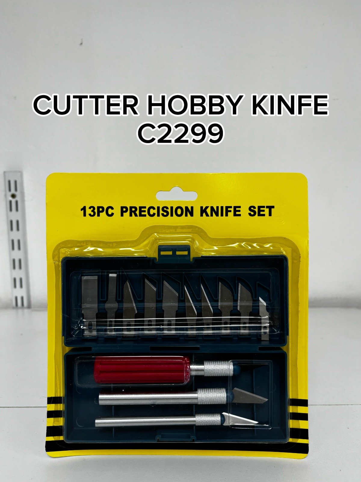 CUTTER HOBBY KINFE 13PC TOV3338/C2299