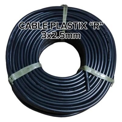 CABLE PLASTIX R 3X2.5MM