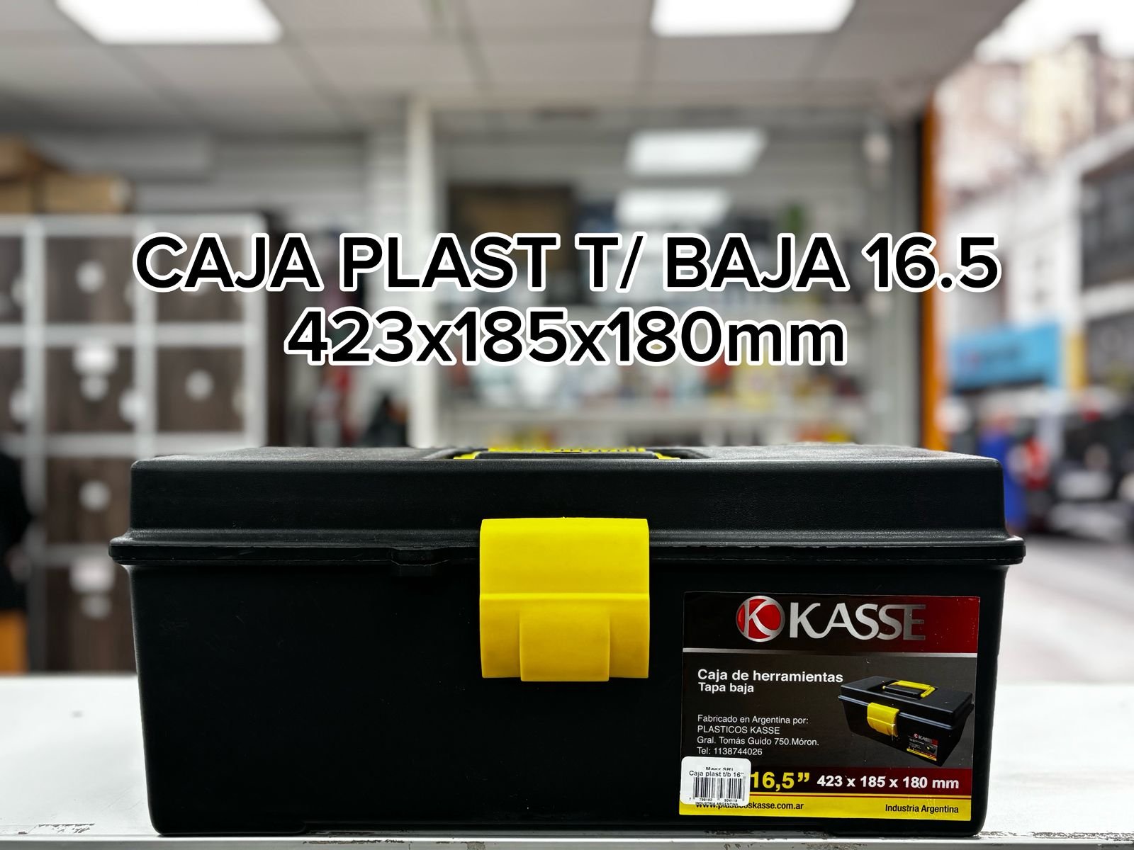CAJA PLAST T/BAJA 16.5