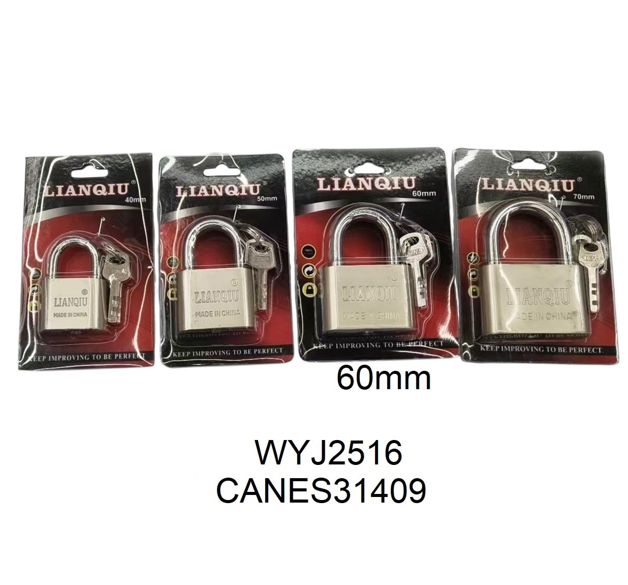 CANDADO ARO MARINO 60MM WYJ2516-72 CANES31409
