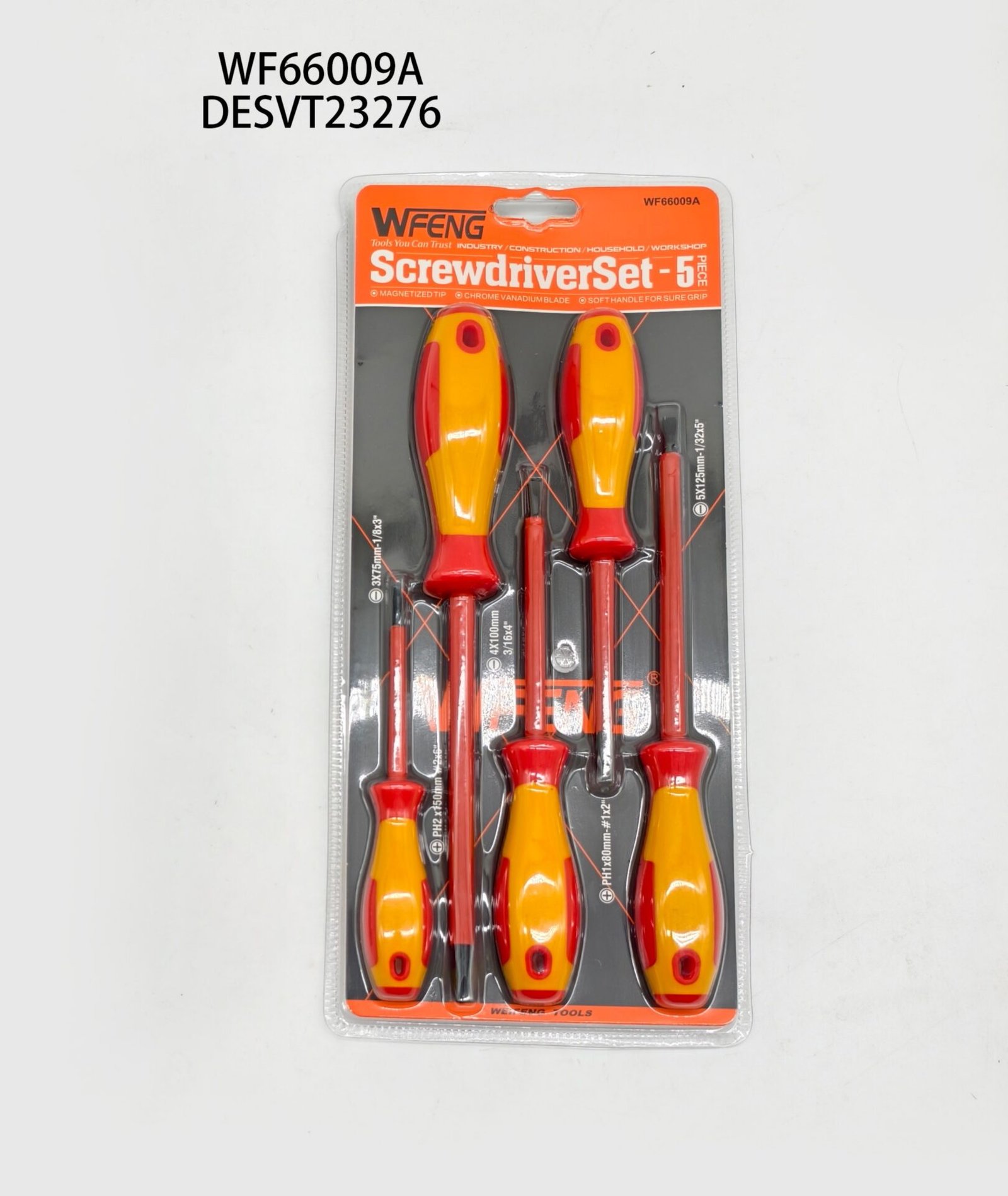 SET DE DESTORNILLADORES AISLADOS WF66009A