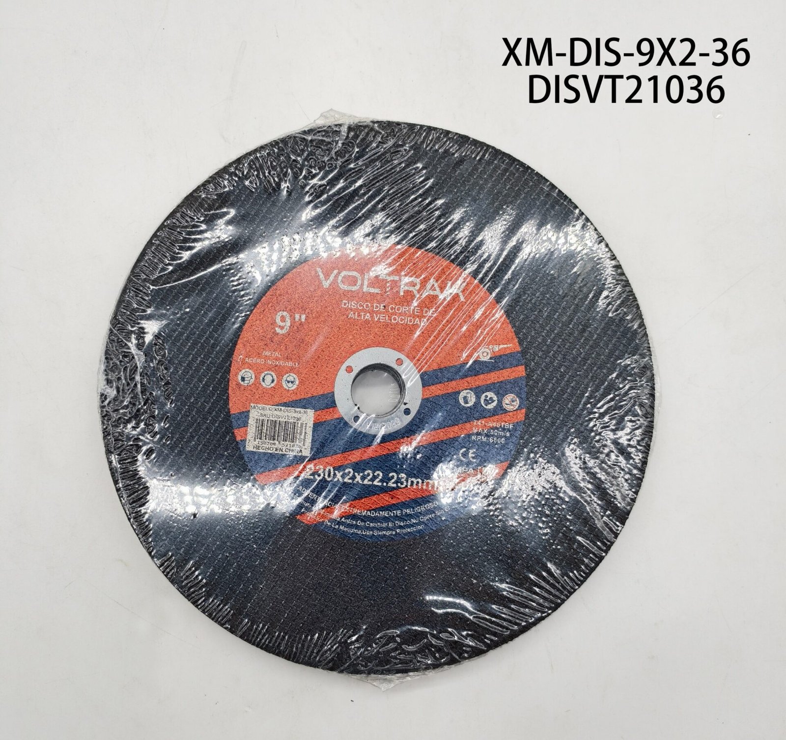 DISCO DE CORTE PARA METAL DISVT21036