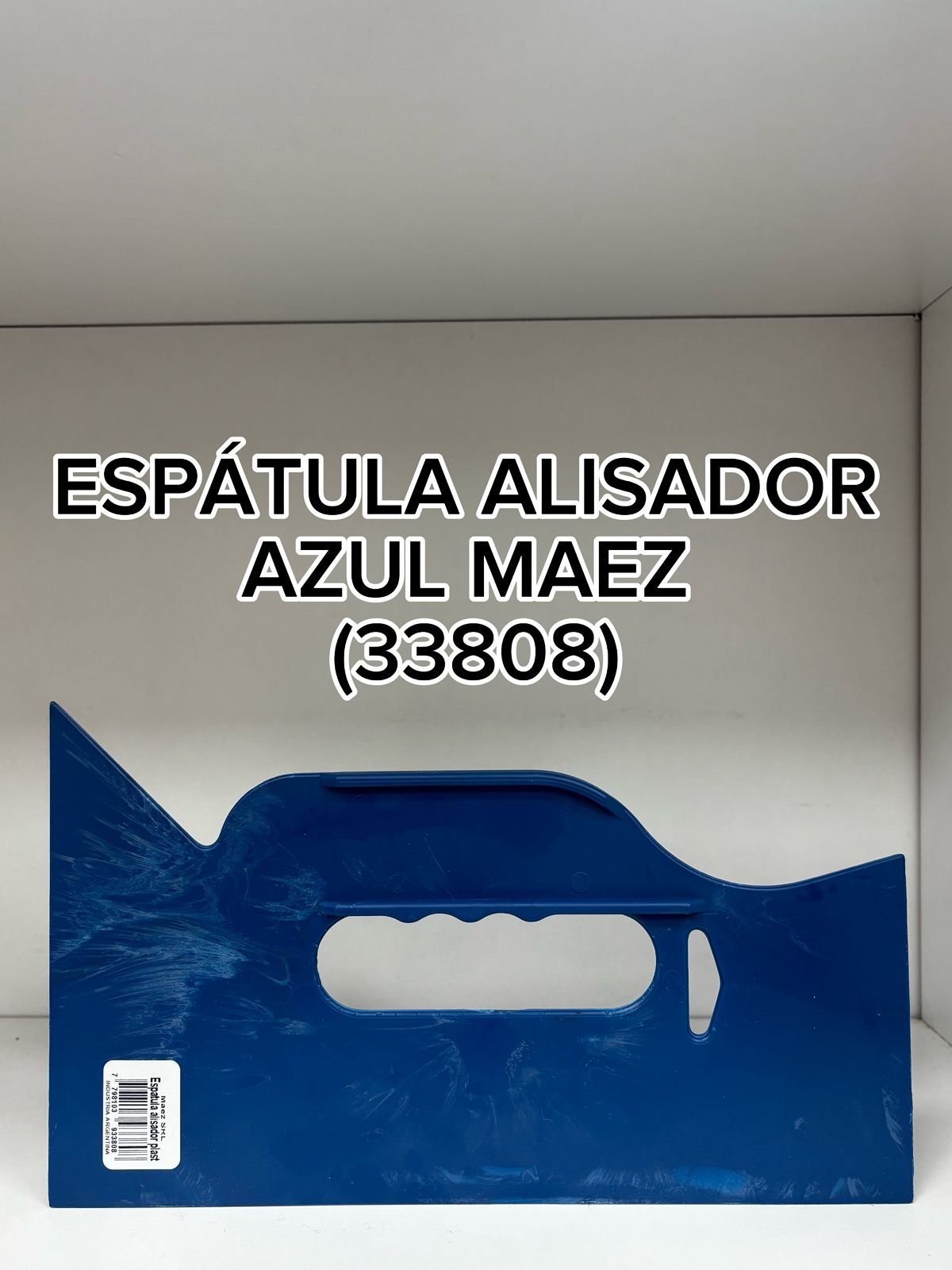 ESPATULA ALIZADOR PLAST AZUL MAEZ