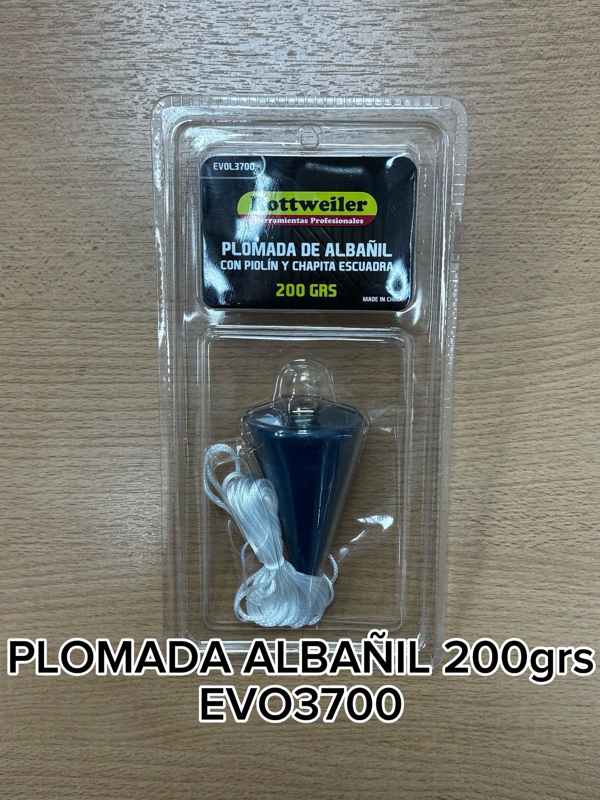 PLOMADA ALBAÑIL 200G
