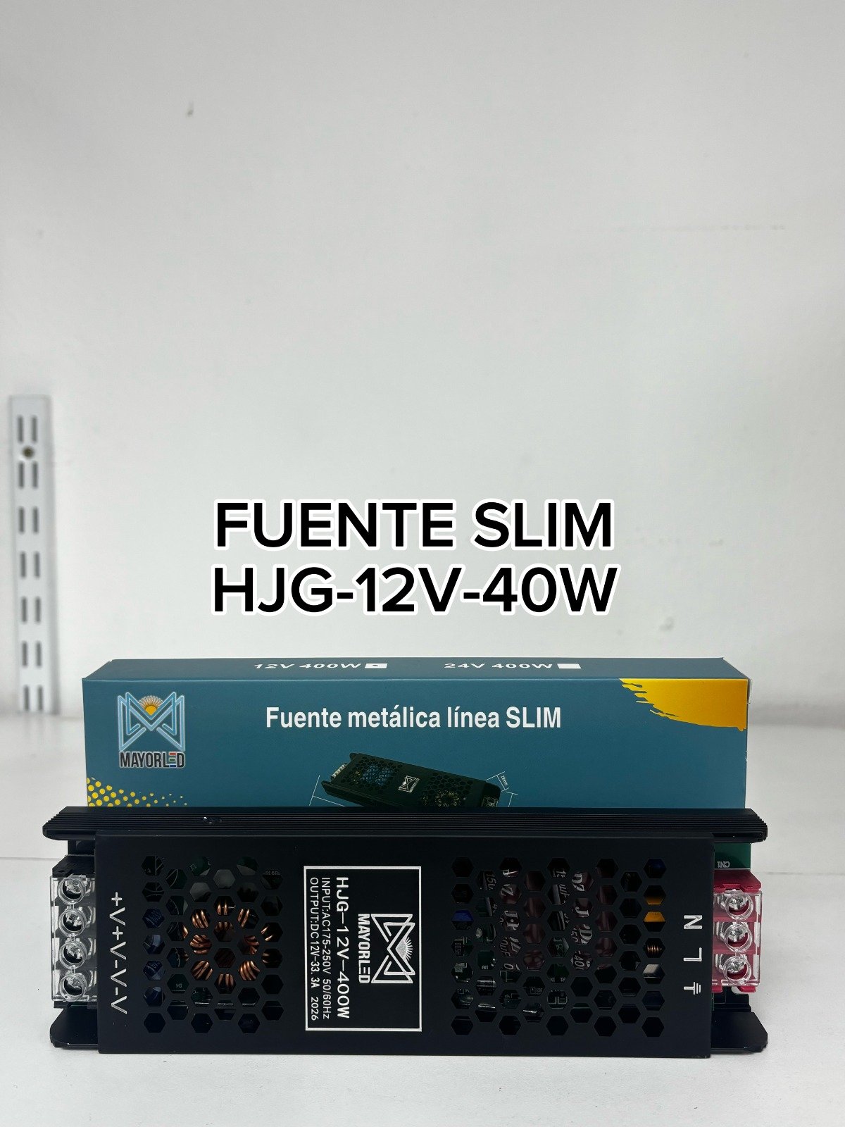 FUENTE SLIM HJG-12V-40W 33A