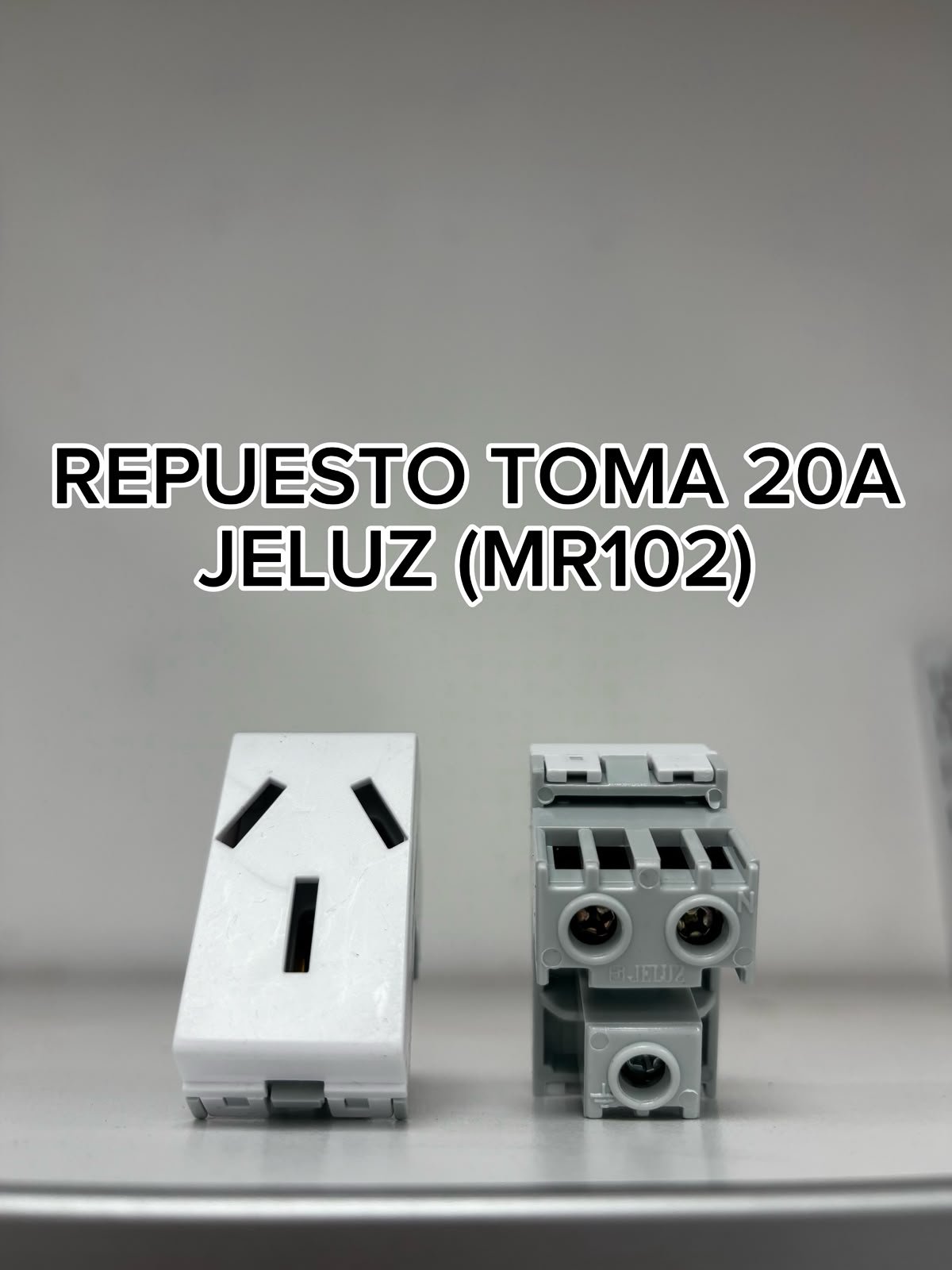 REPUESTO TOMA 20A JELUZ MR102