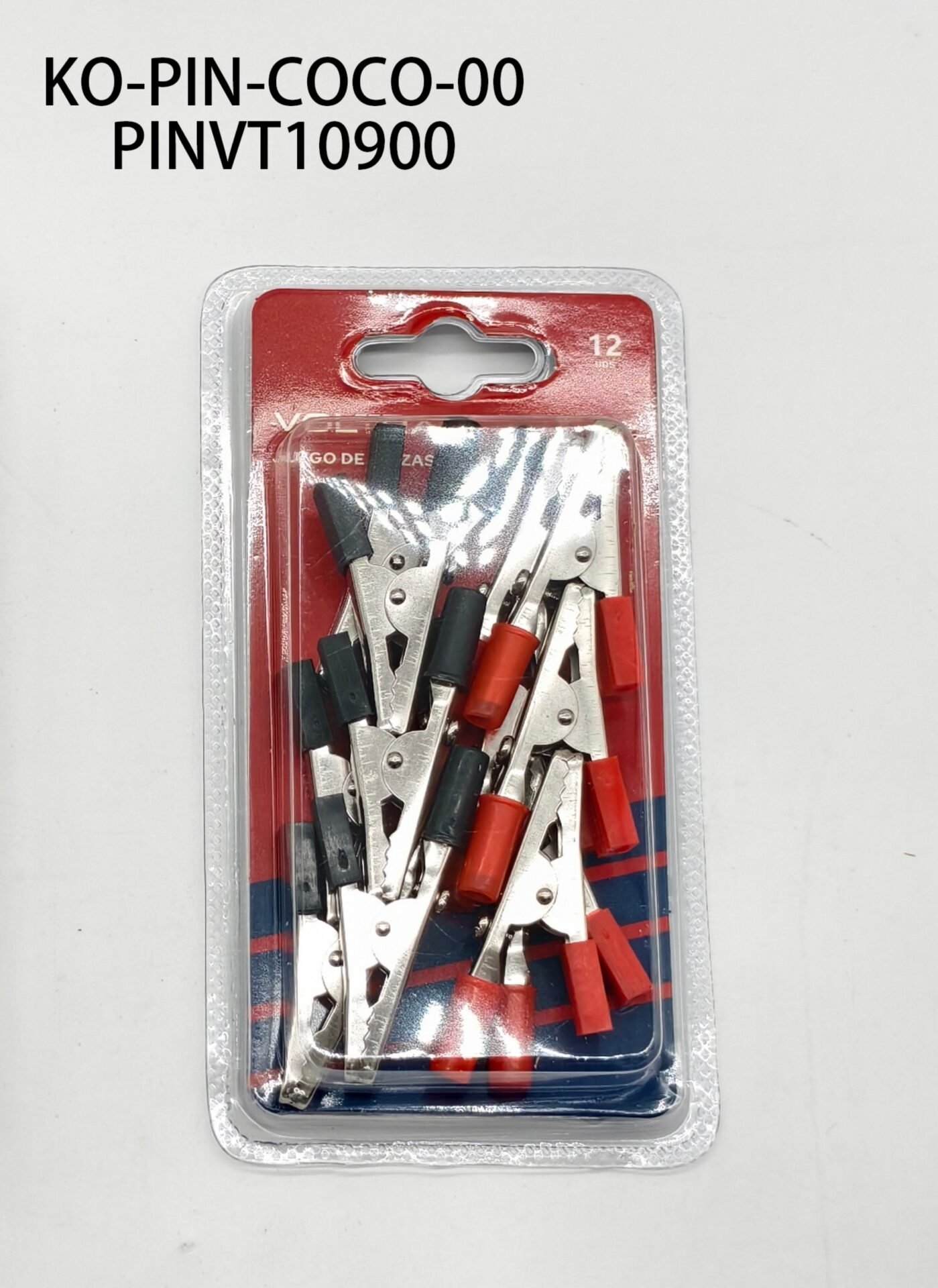 JUEGO DE PINZAS COCODRILO PINVT10900