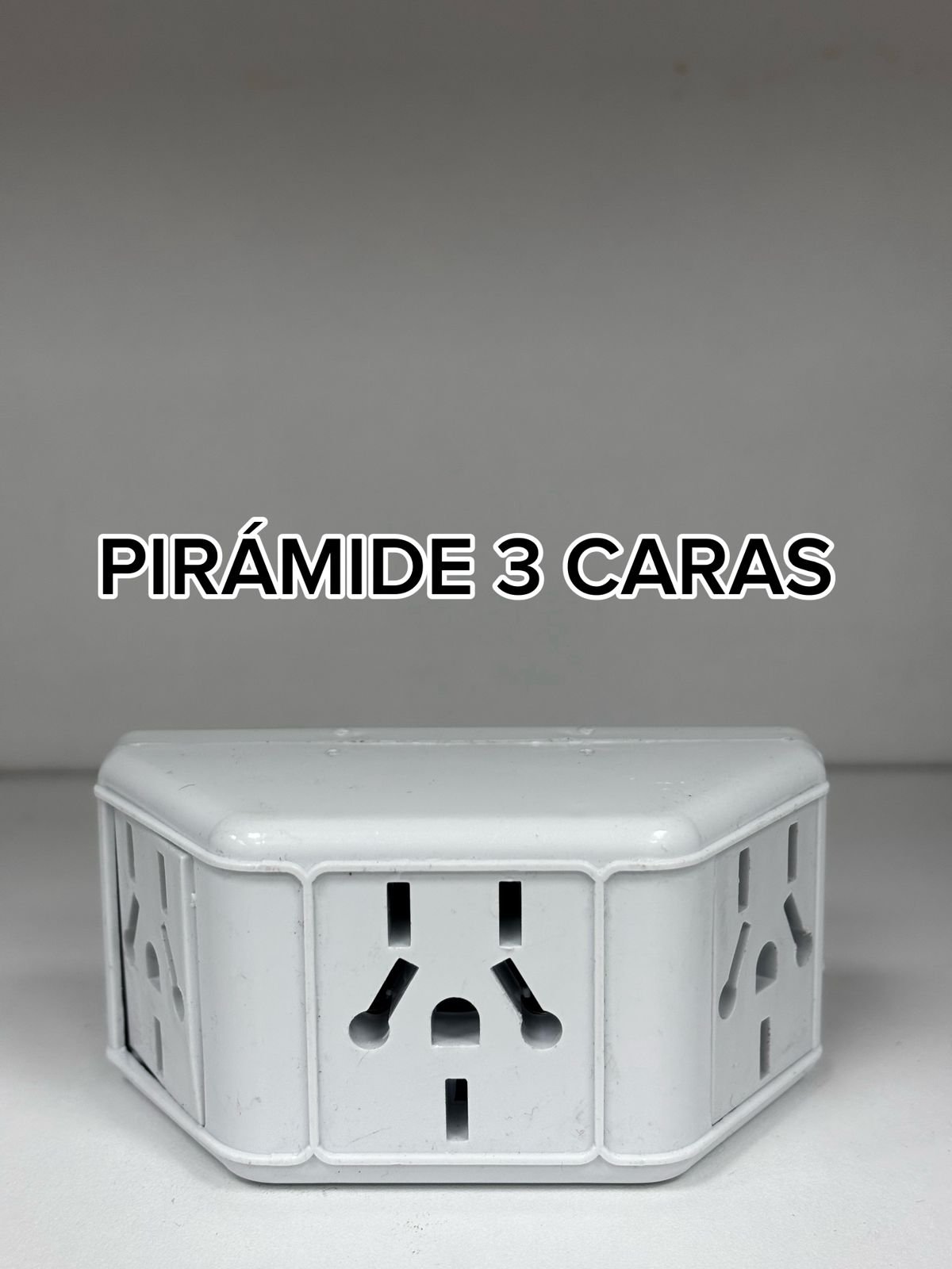 PIRAMIDE 3 CARAS PLANA/REDON