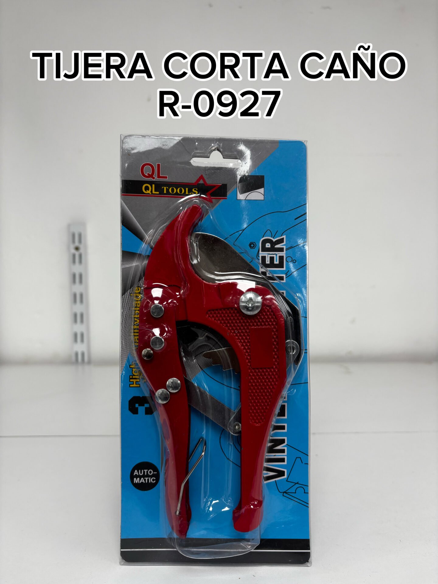 TIJERA CORTA CAÑO PVC CHECHEN TOOLS R-0927