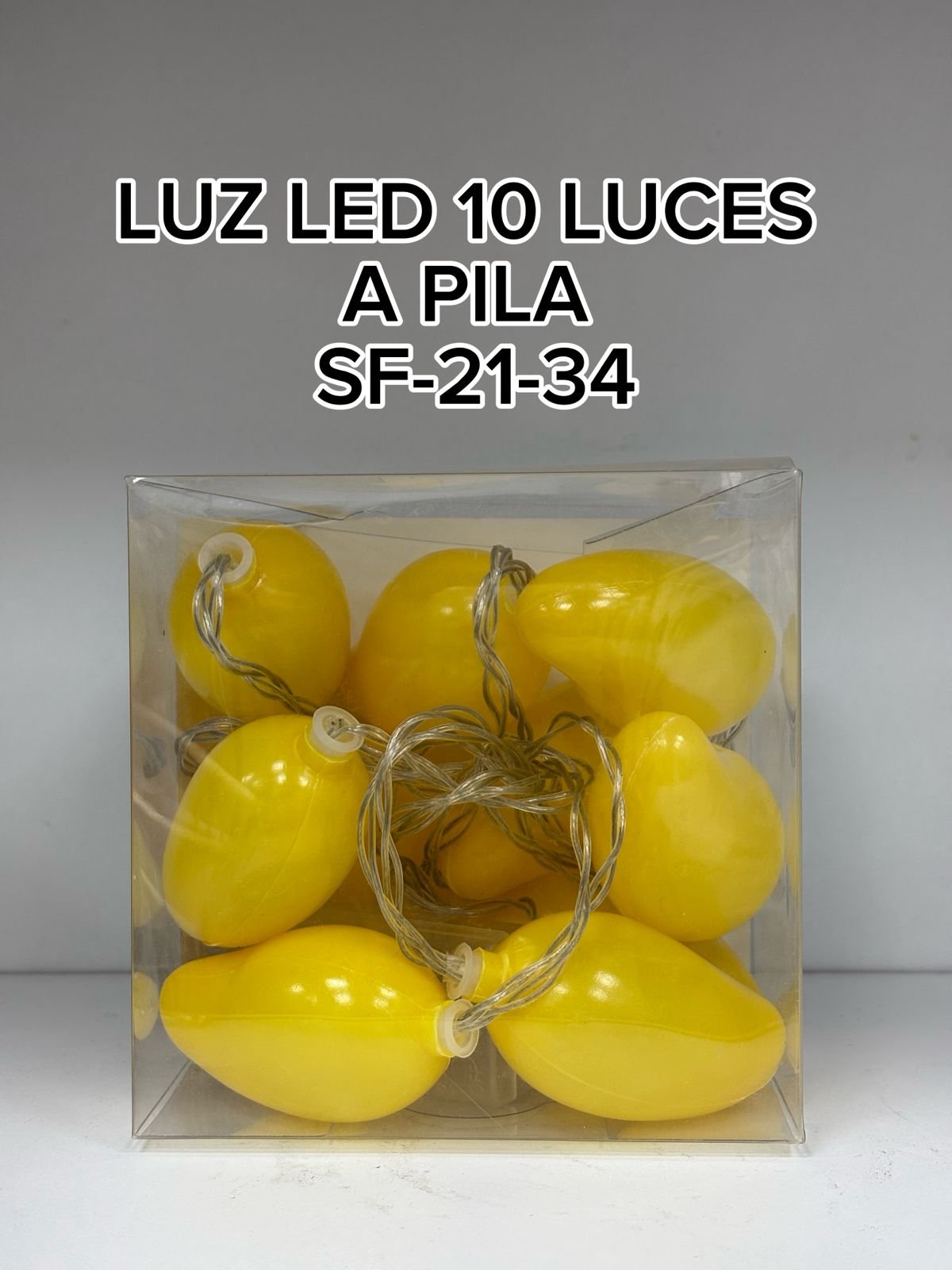 LUZ LED 10 LUCES A PILA SF-21-34-100