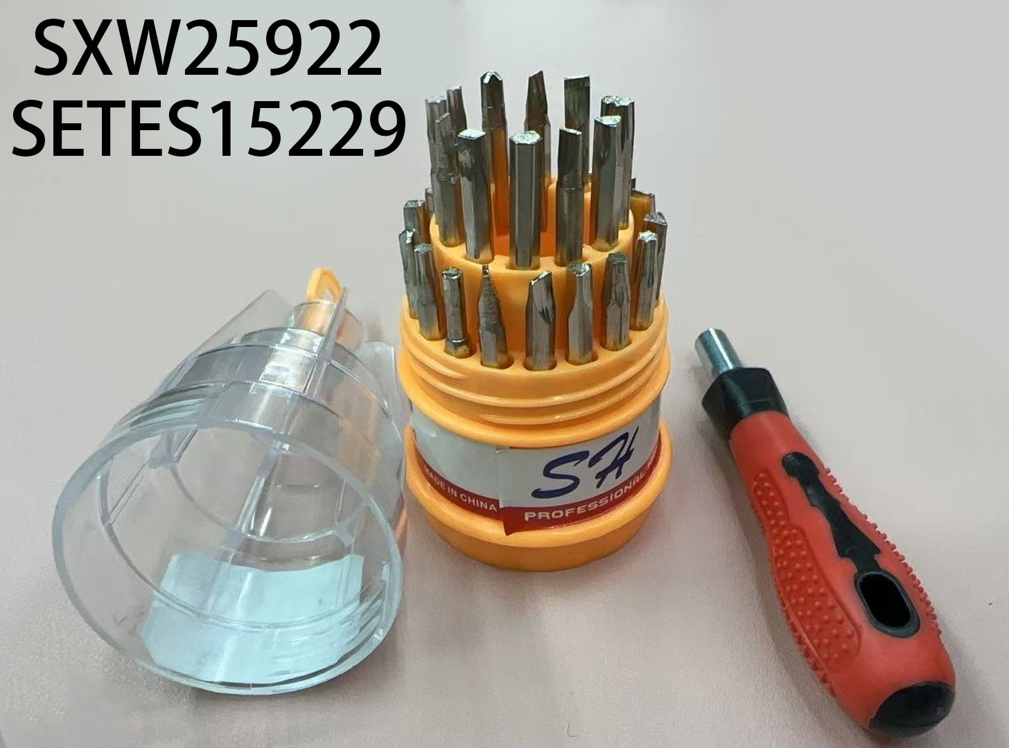 SET DESTORNILLADOR 31PCS SXW25922 SETES15229-120