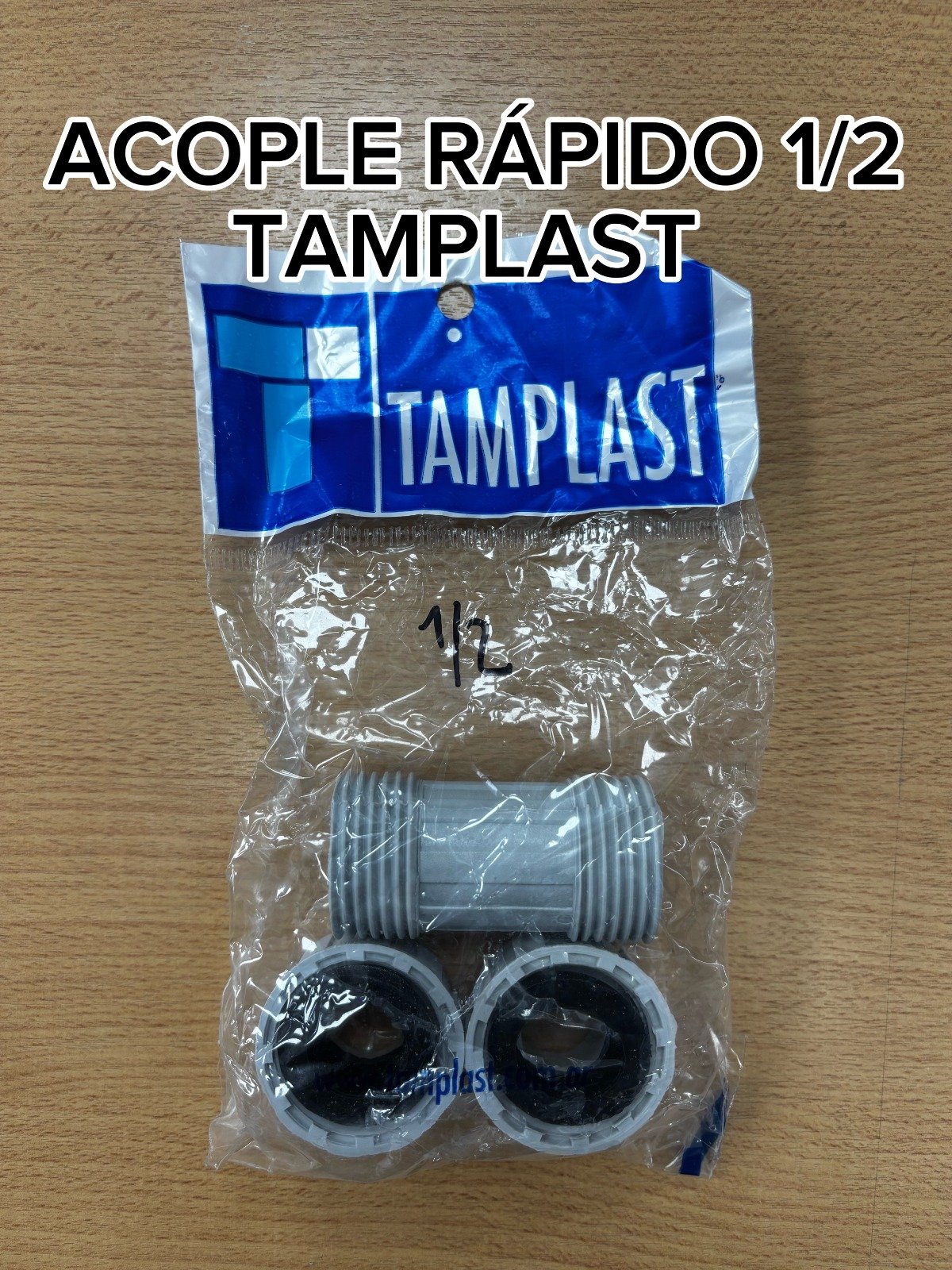 ACOPLE RAPIDO 1/2 TAMPLAST