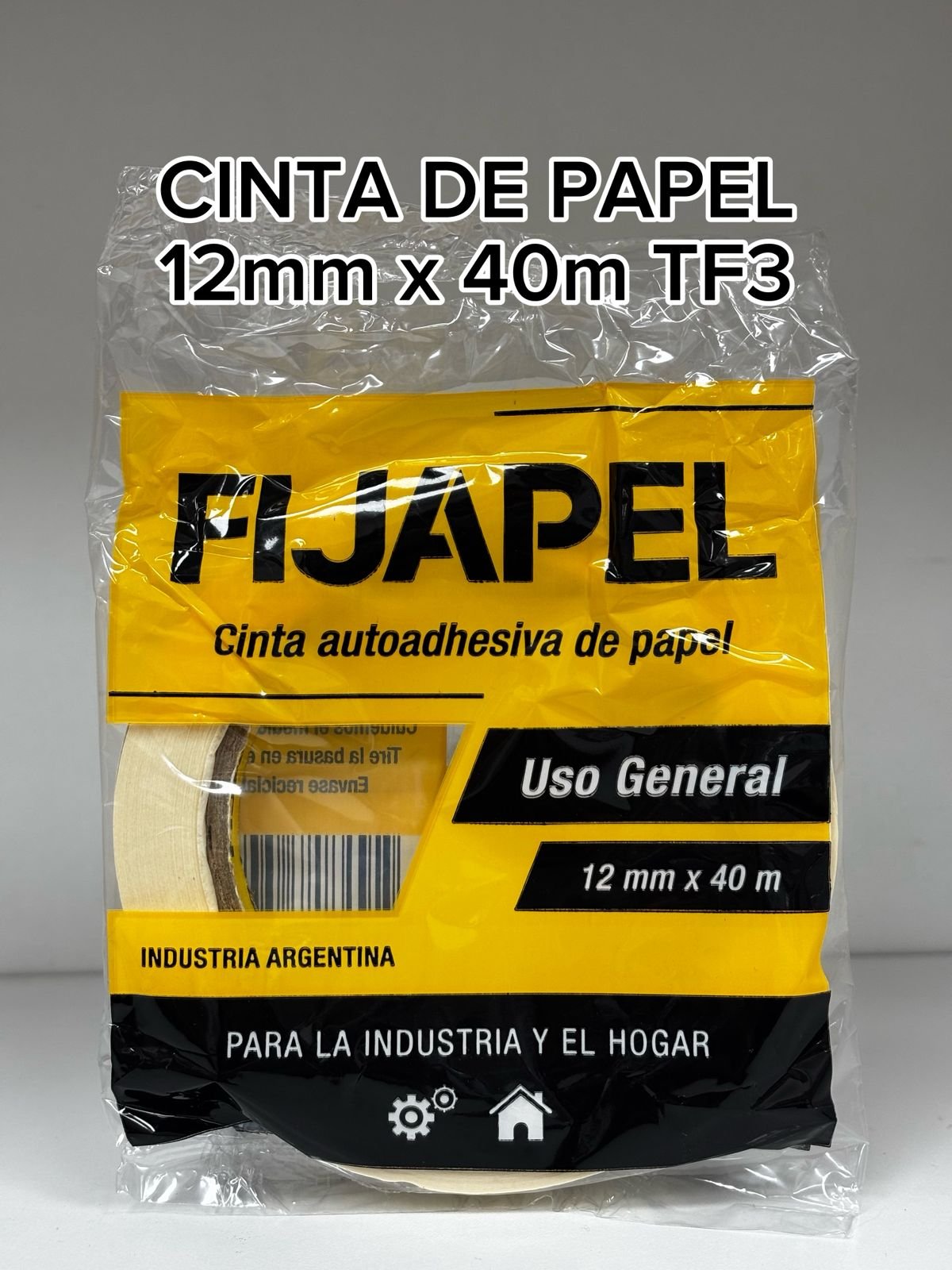 CINTA DE PAPEL 12*40M TF3