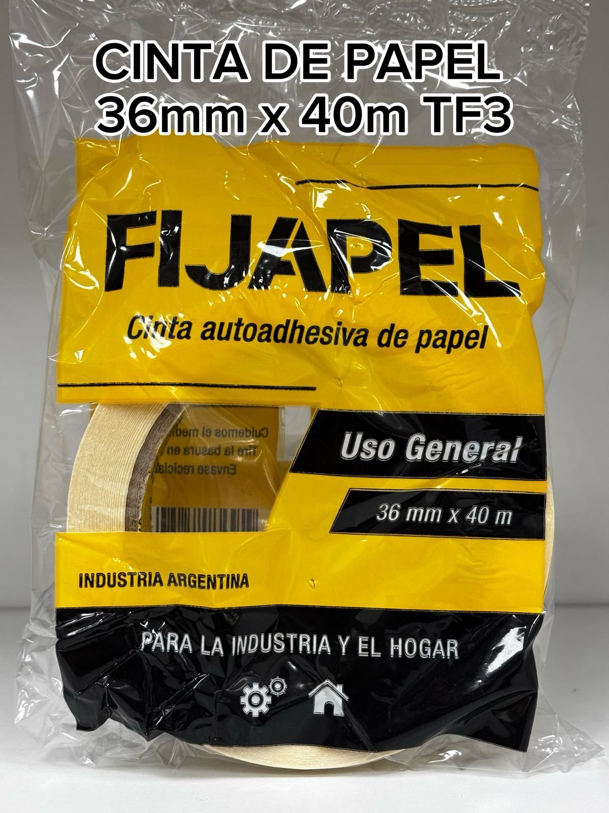 CINTA DE PAPEL 36MM*40M TF3