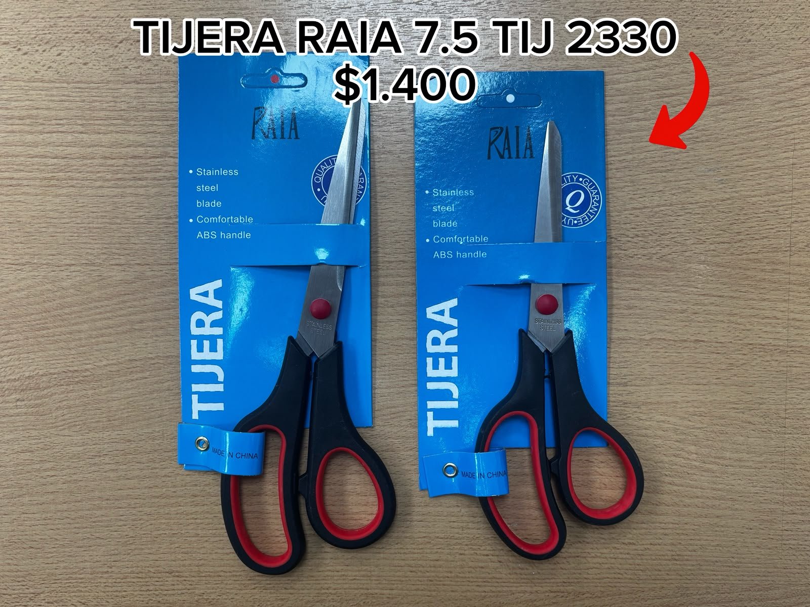 TIJERA RAIA 7.5 TIJ 2330