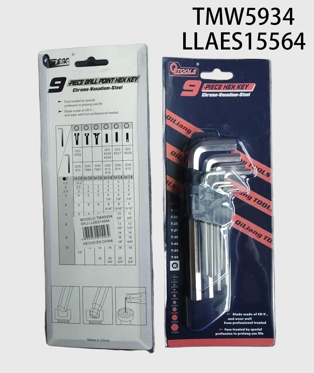 SET LLAVE ALLEN 9PCS TMW5934-60 LLAES15564
