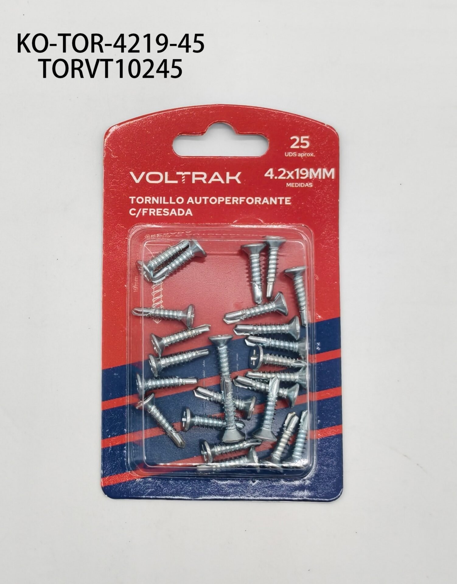TORNILLO AUTOPERFORANTE C/ FRESADA TORVT10245