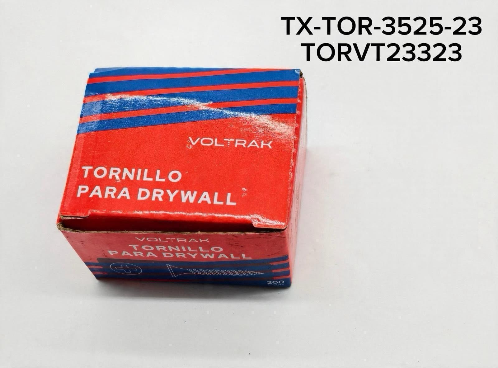 TORNILLOS DRYWALL MADERA 3.5*25mm 200PCS TORVT23323