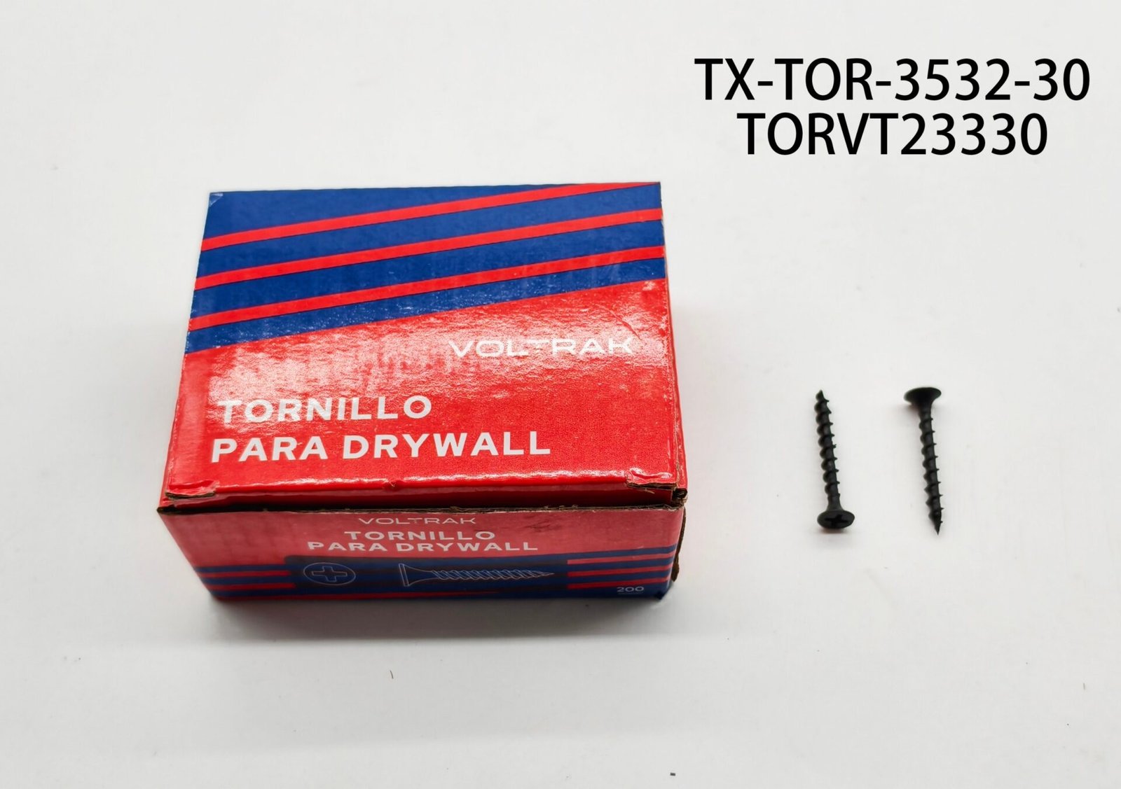 TORNILLOS DRYWALL MADERA 4*32mm 200PCS TORVT23330