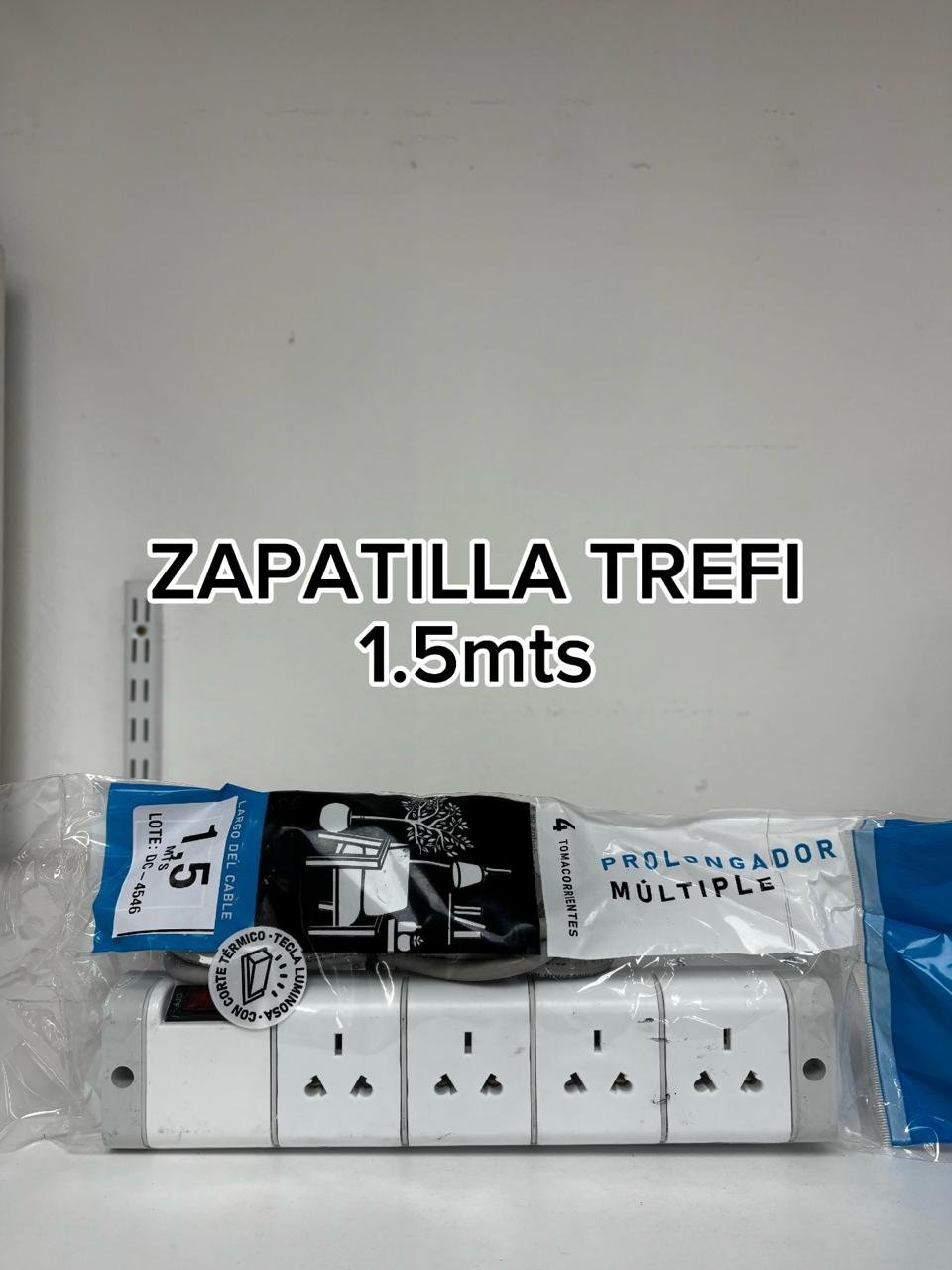 ZAPATILLA TREFI BCO.4TOMAS 1.5M 00676/ZR314
