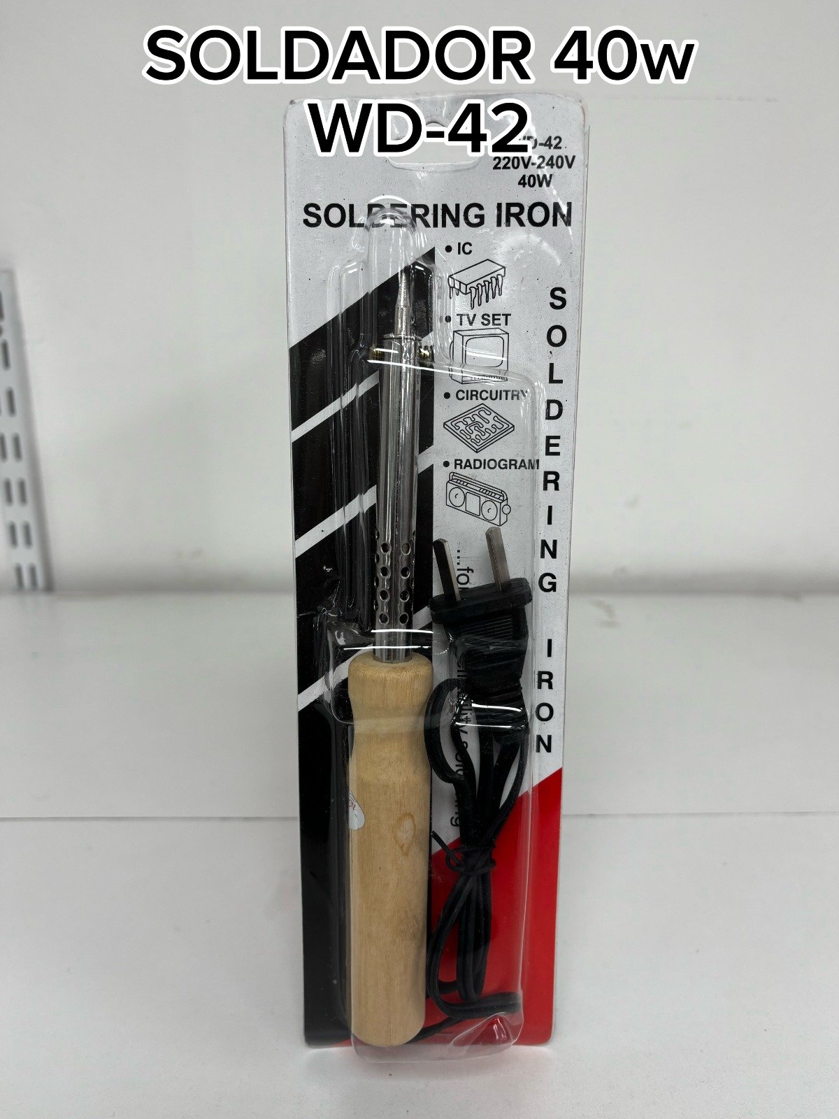 SOLDADOR 40WATS WD-42