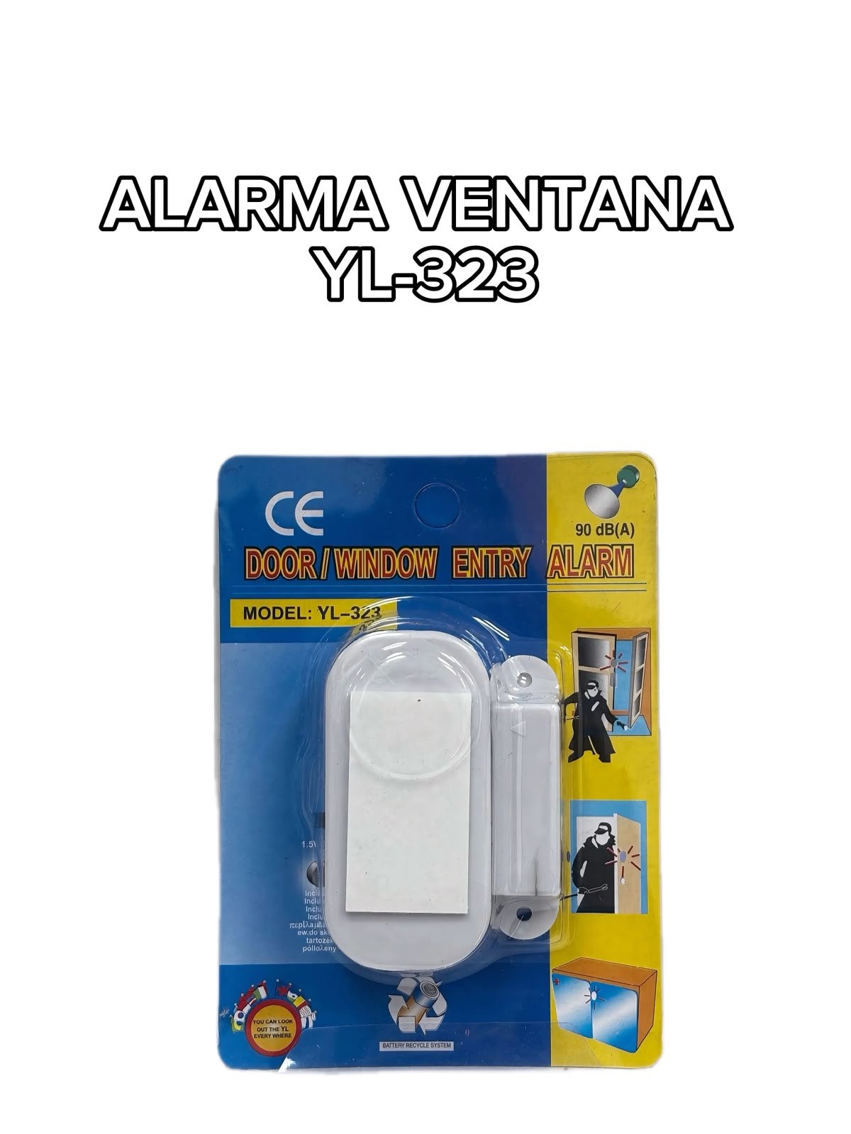 ALARMA VENTANA YL-323