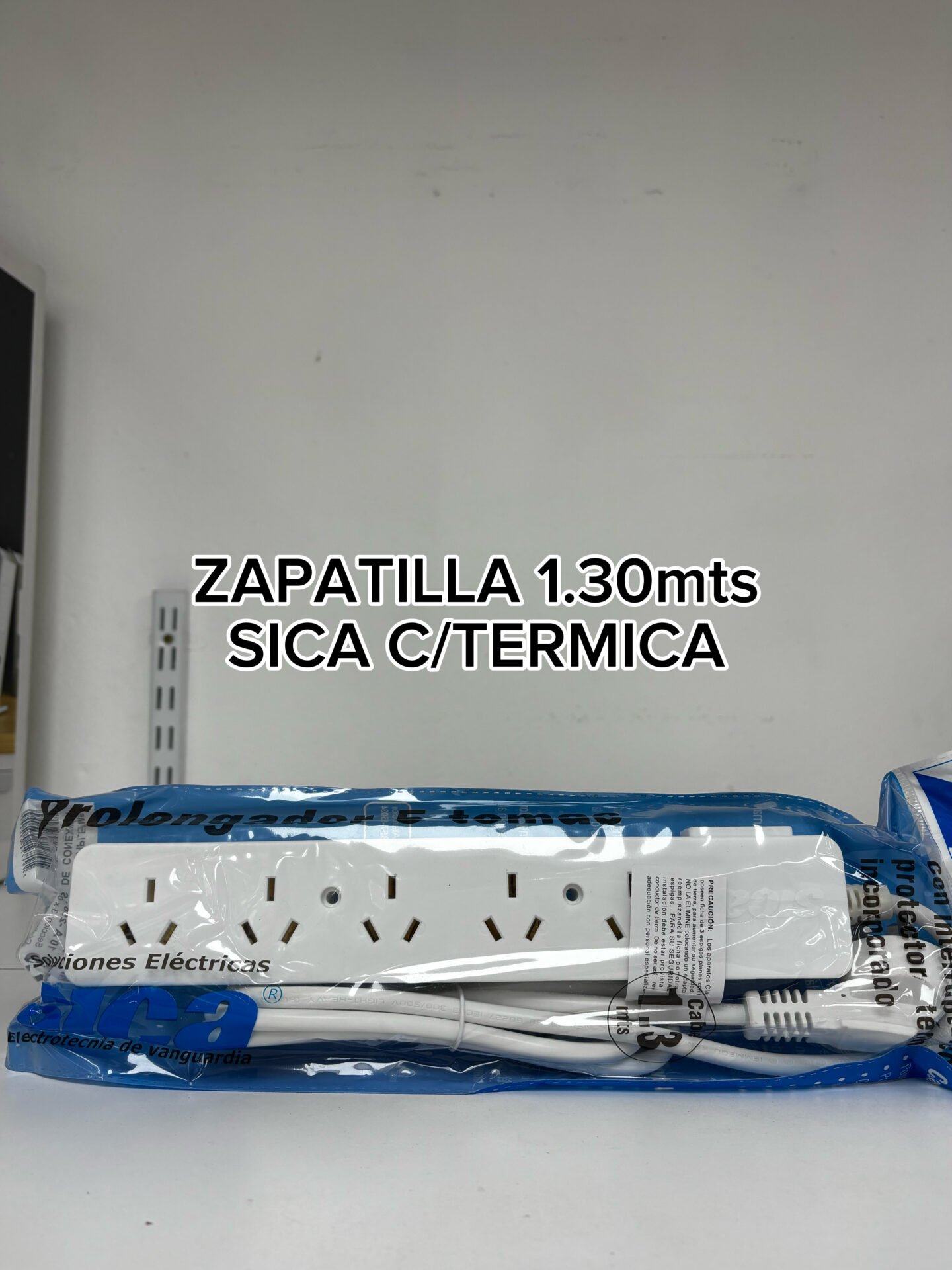 ZAPATILLA 1.3MTS SICA CON TERMICA